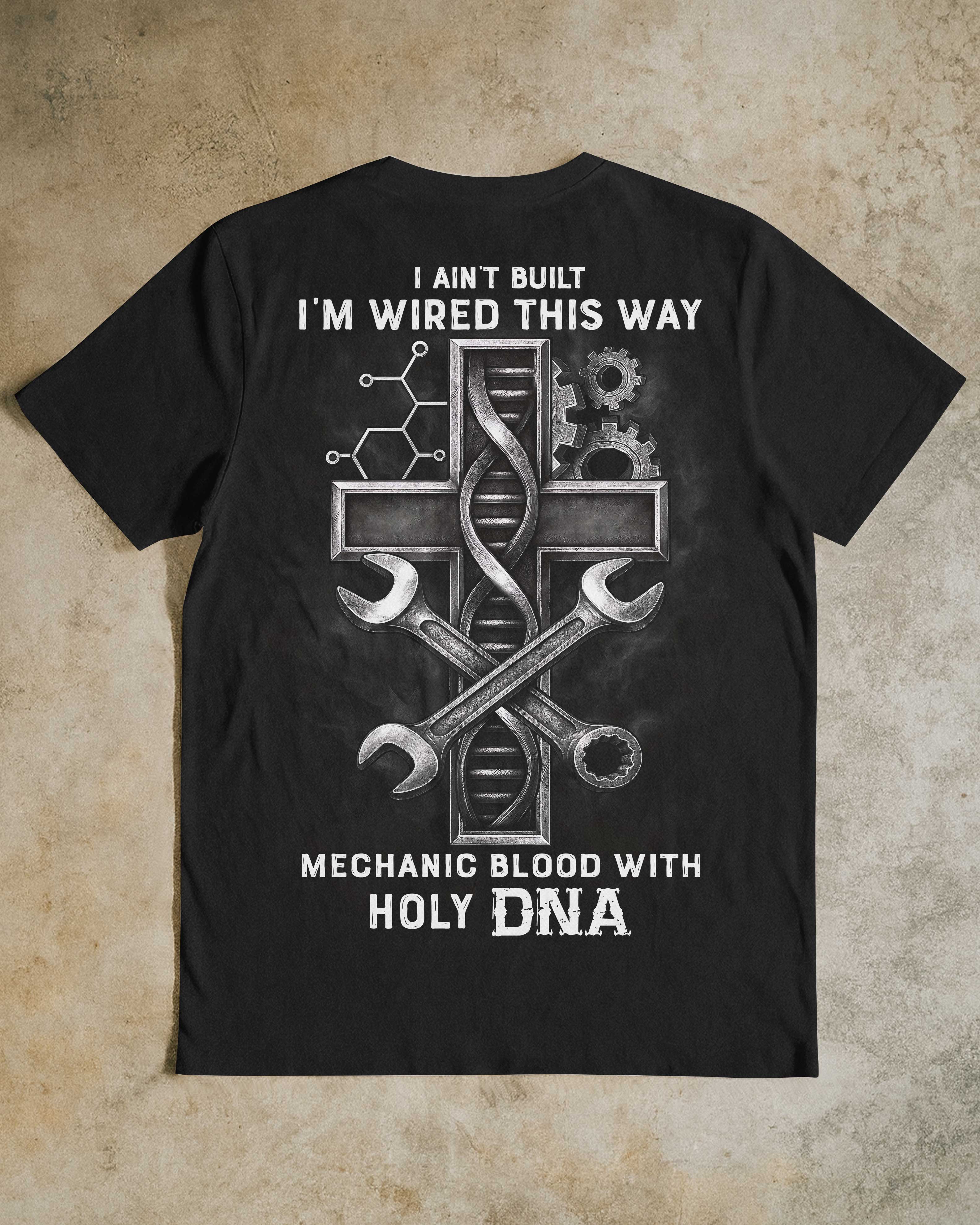 I Ain't Built I'm Wired This Way All Over Print T-Shirt