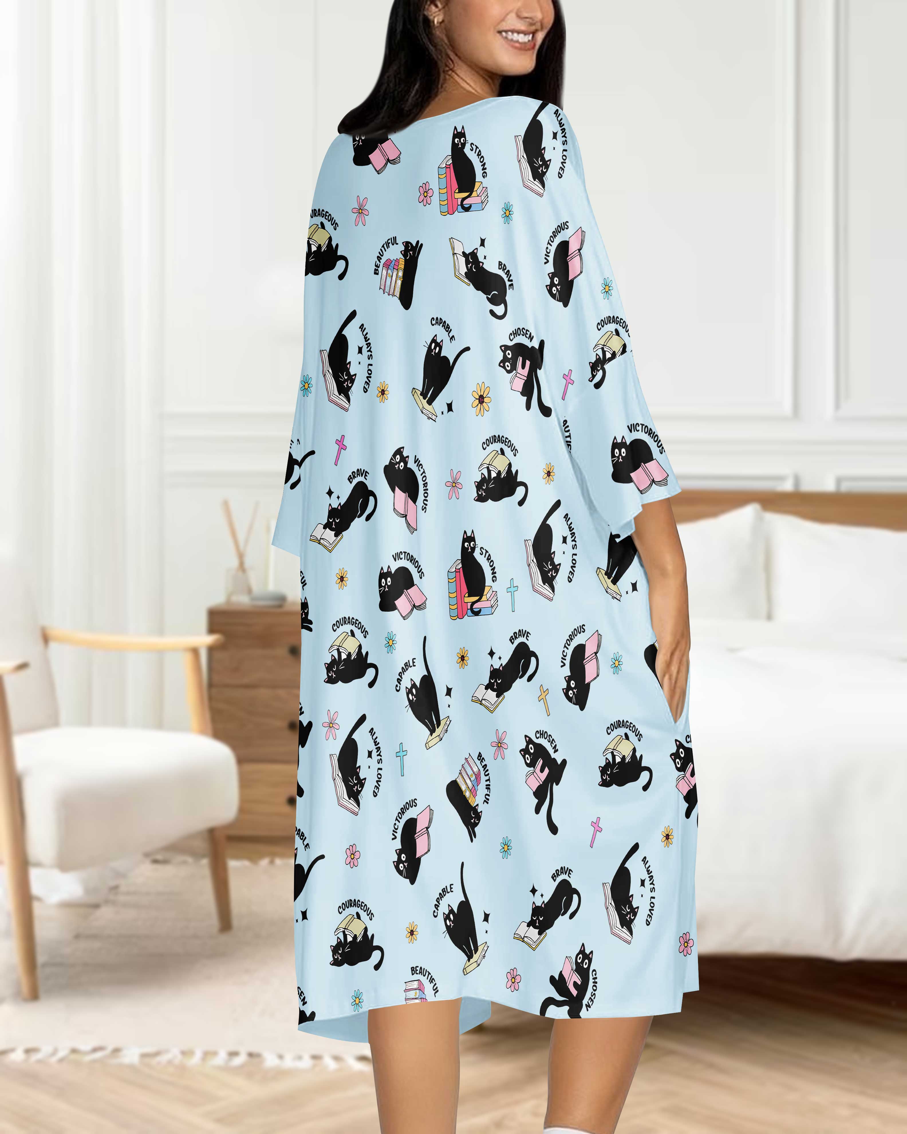 God Say I Am All Over Print Sleep Tee