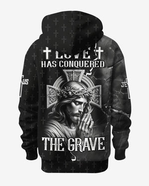 Love Has Conquered The Grave All Over Print Hoodie
