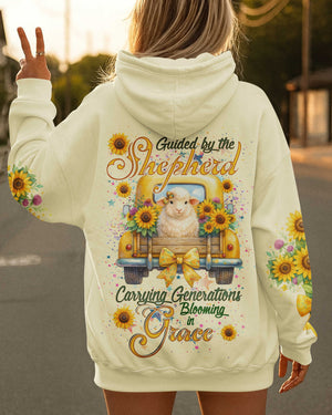 Guided By The Shepherd Carrying Generations Blooming In Grace Shirts