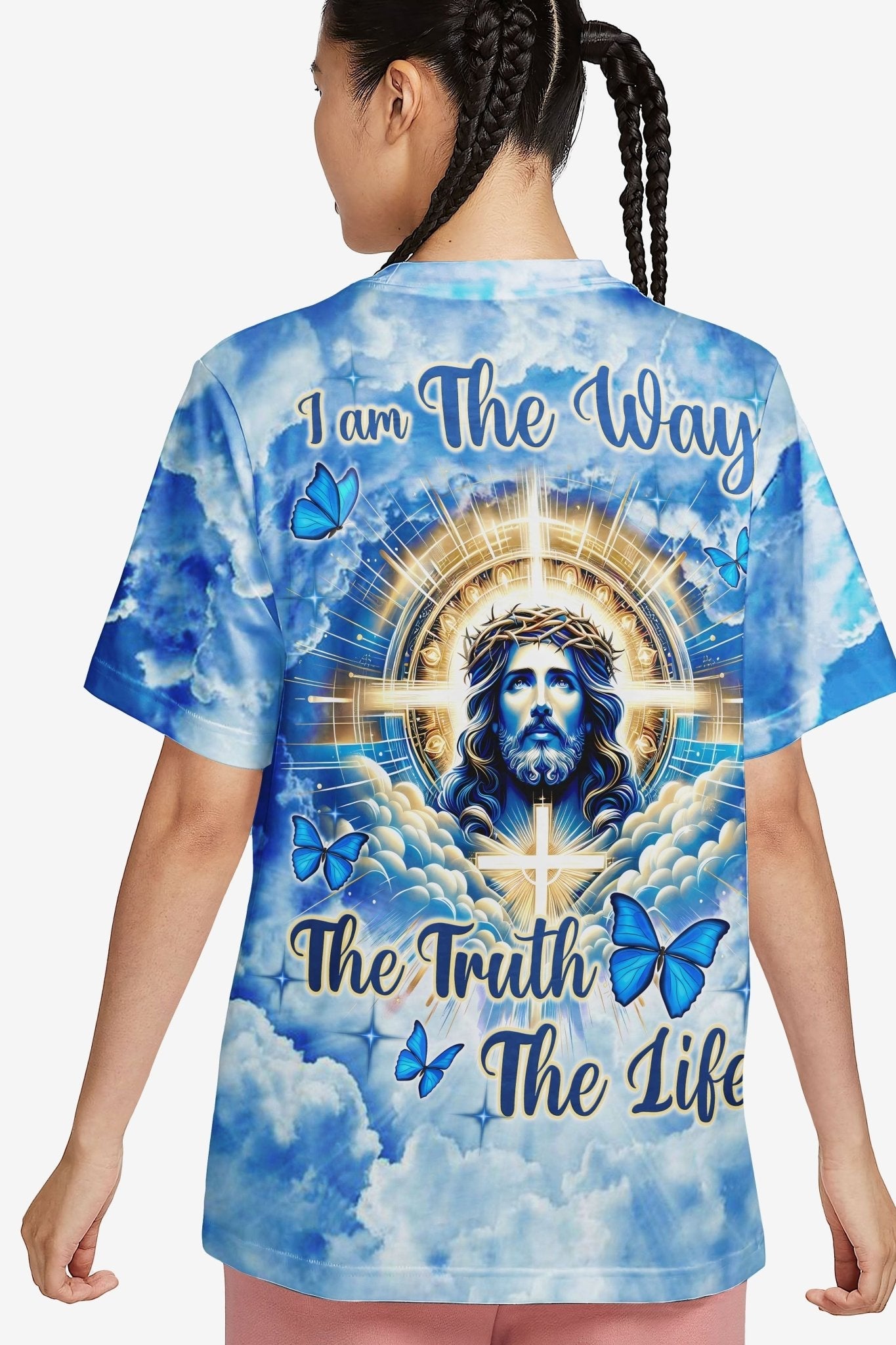 I Am The Way The Truth The Life All Over Print T-shirt
