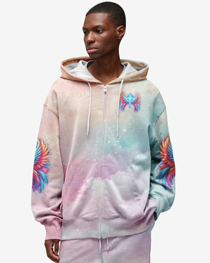 I Can Do All Things Through Christ Who Strengthens Me All Over Print Zip Hoodie