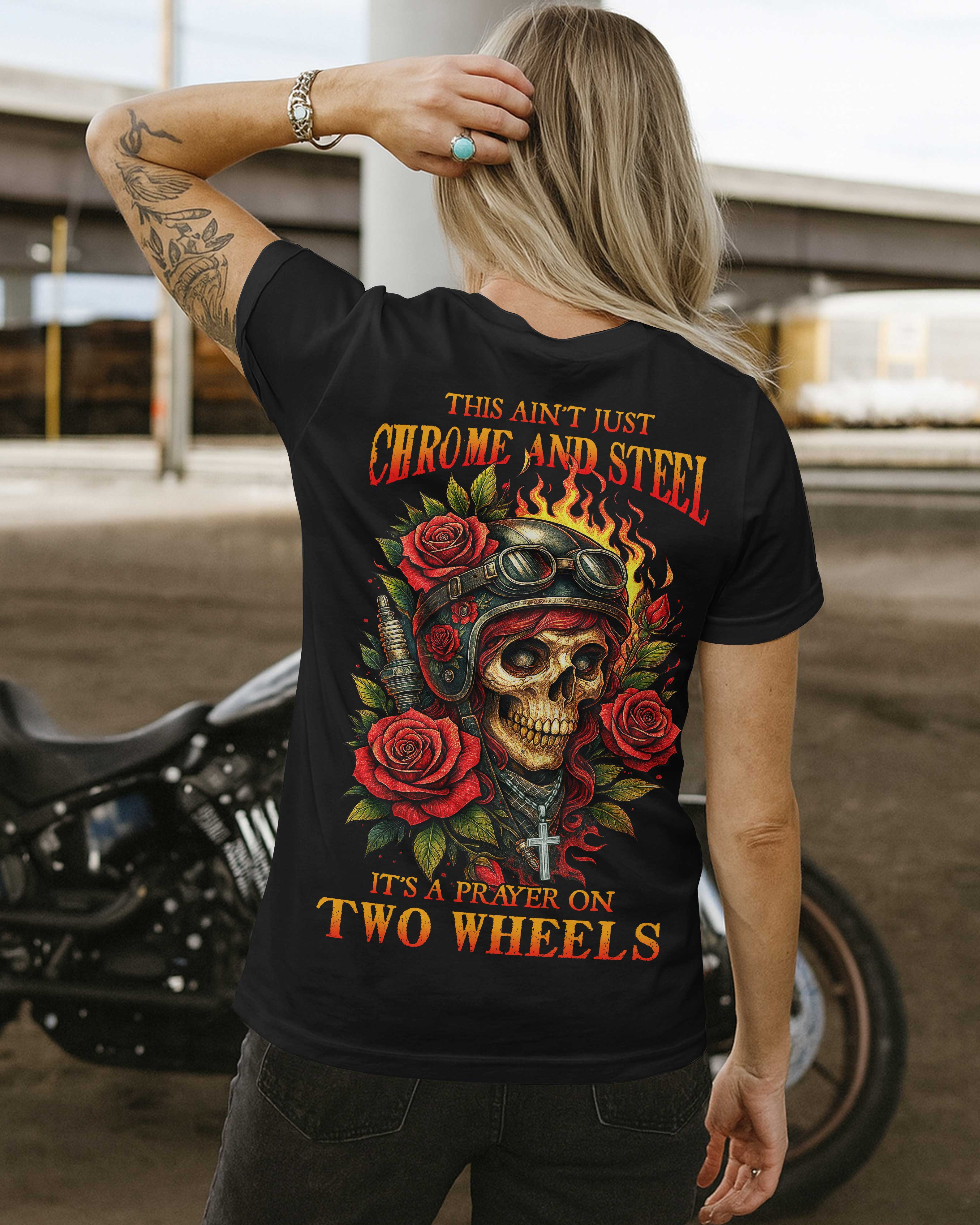 This Ain't Just Chrome And Steel All Over Print T-Shirt