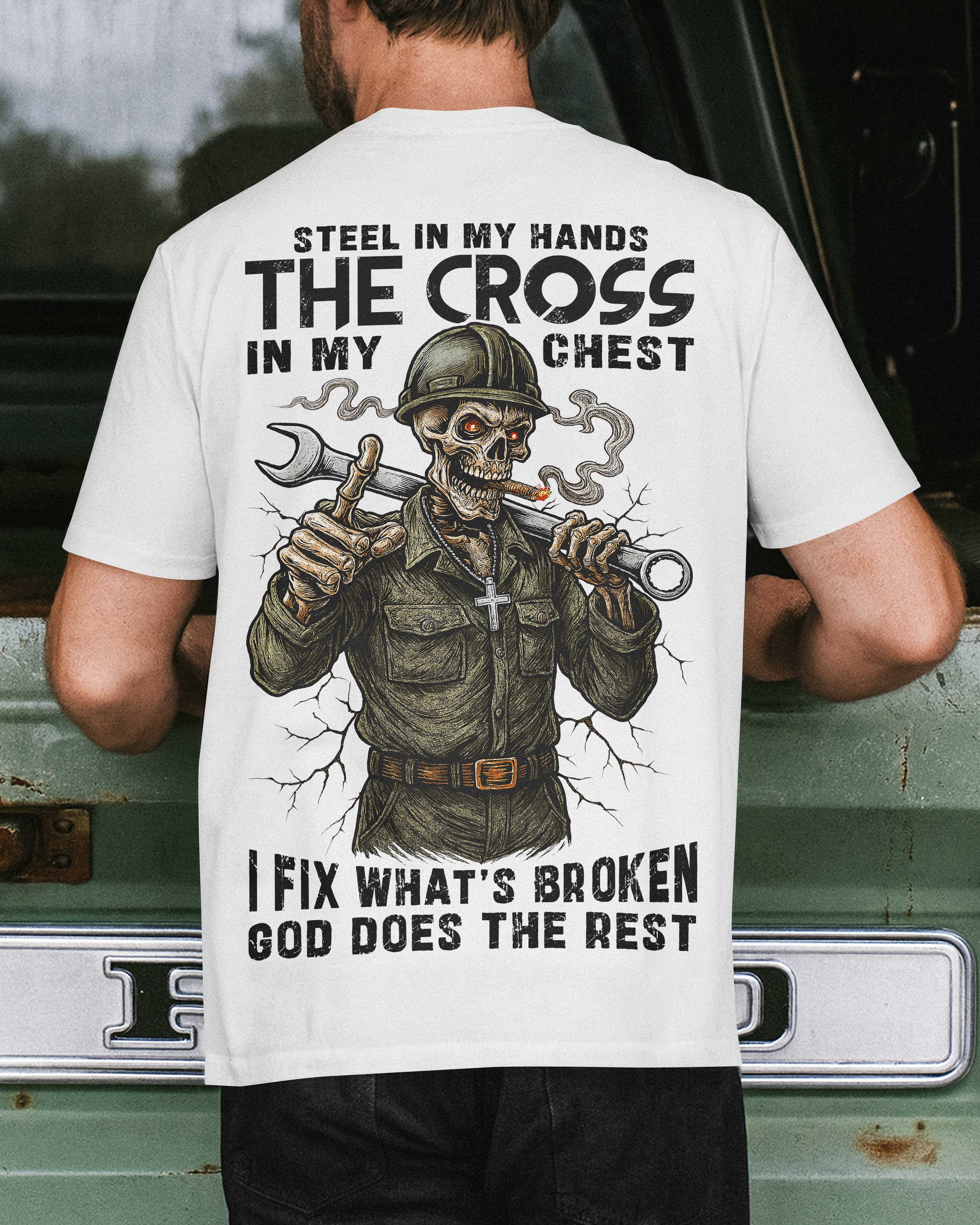 Steel In My Hands All Over Print T-Shirt
