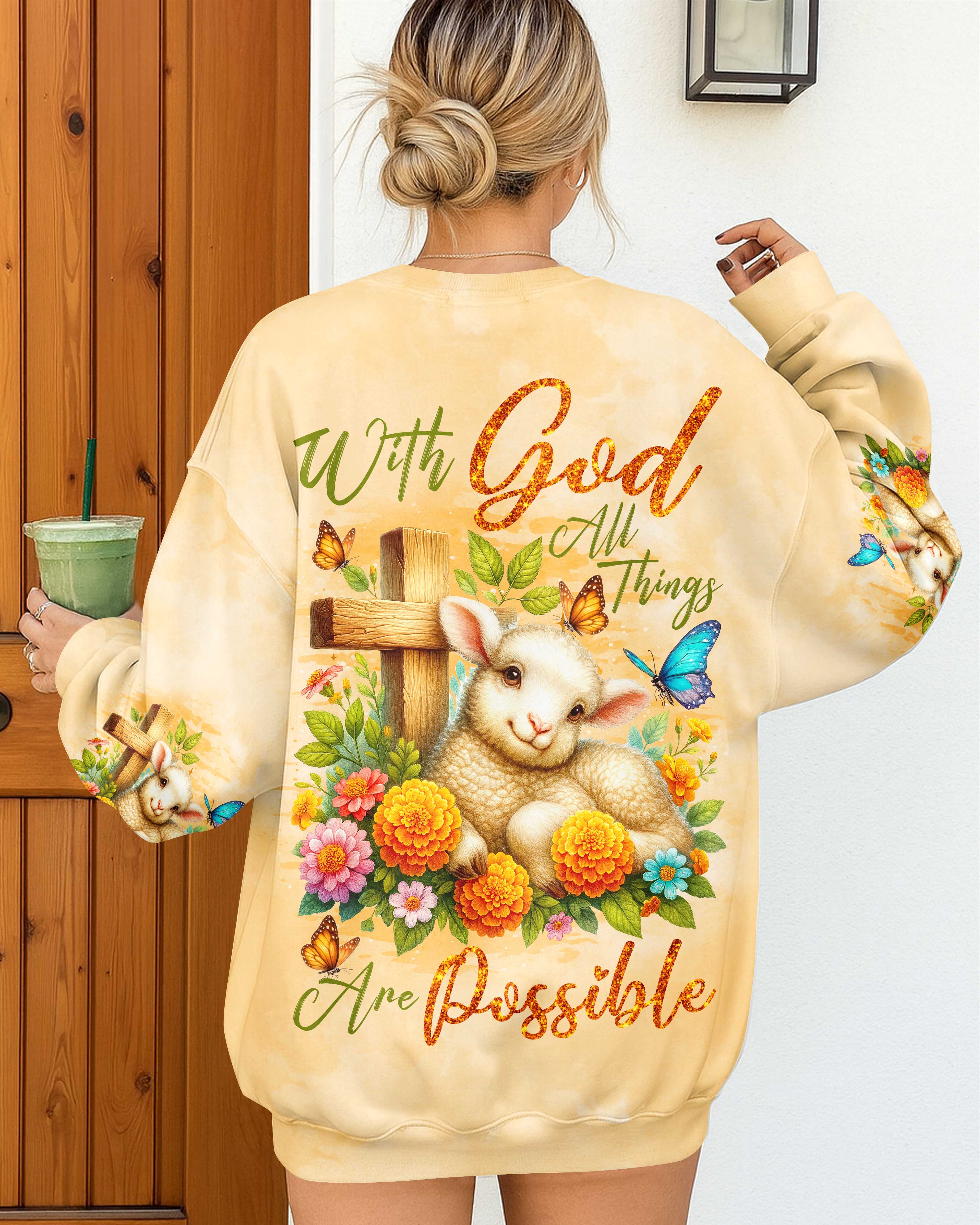 With God All Things Are Possible Shirt