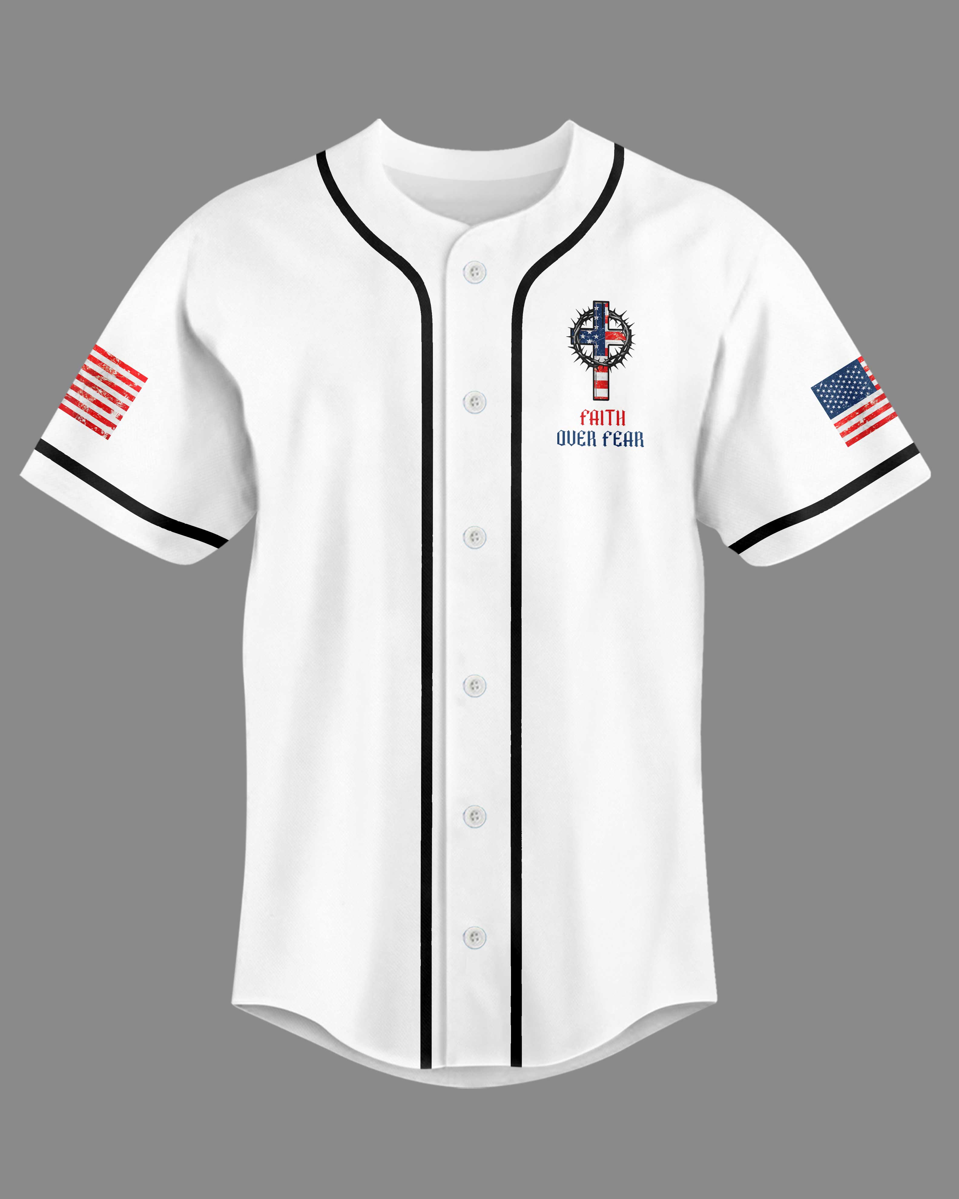 I Stand For The Flag I Kneel At The Cross Jersey