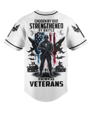 Chosen By God Strengthened By Battle Jersey