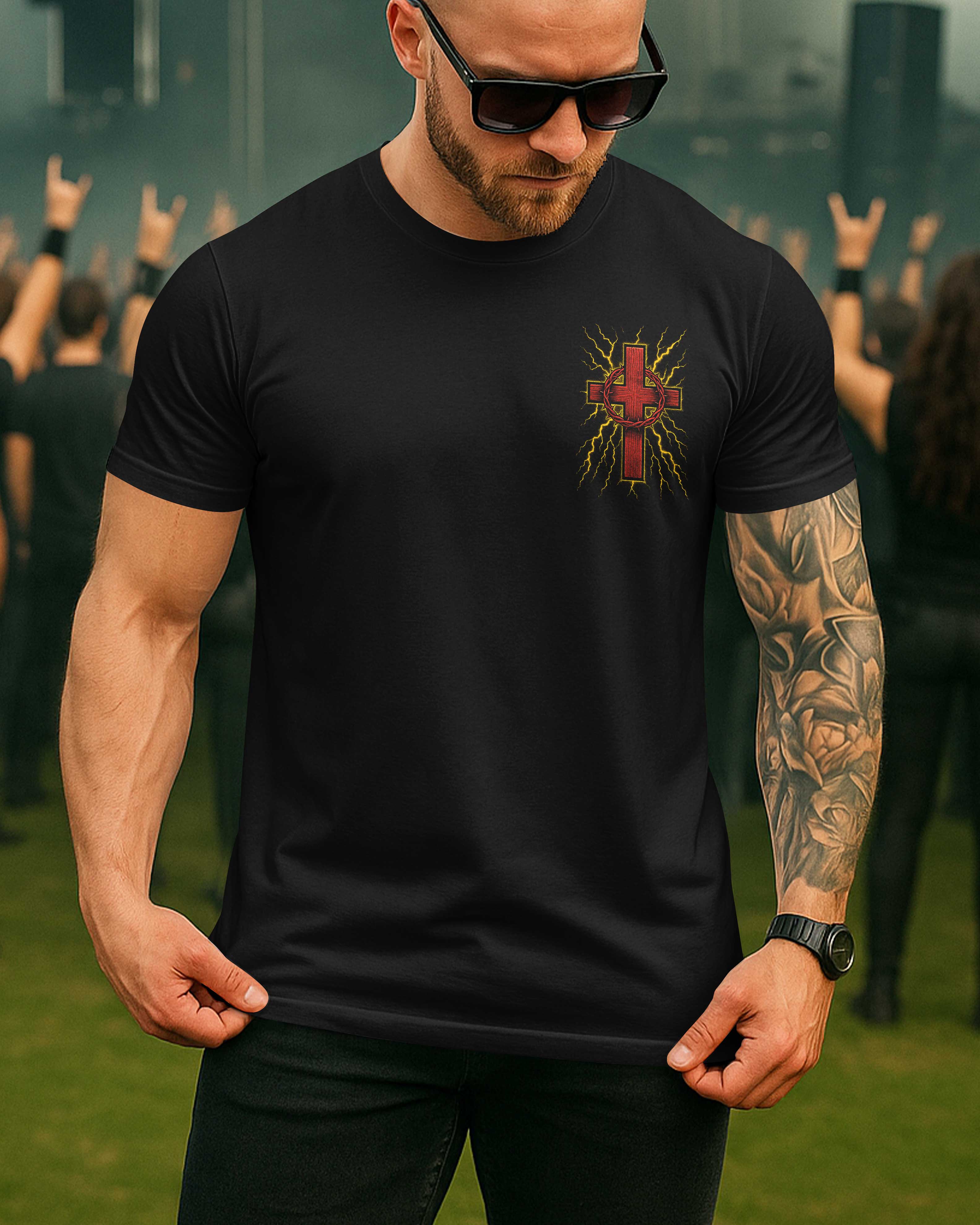 Jesus Holy Pwr Tour The Crossdome Kingdom City Shirt