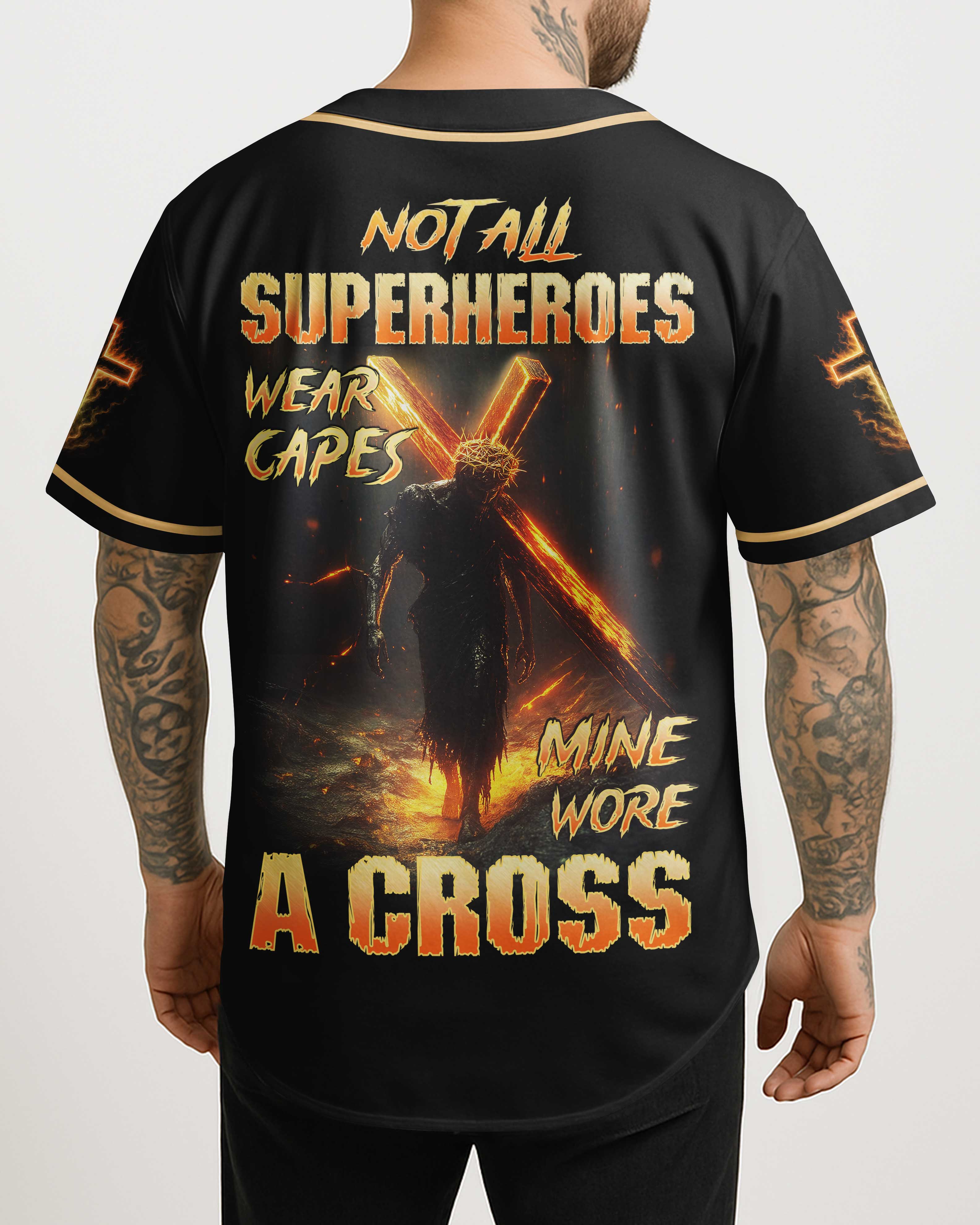 Not All Superheroes Wear Capes All Over Print Jersey