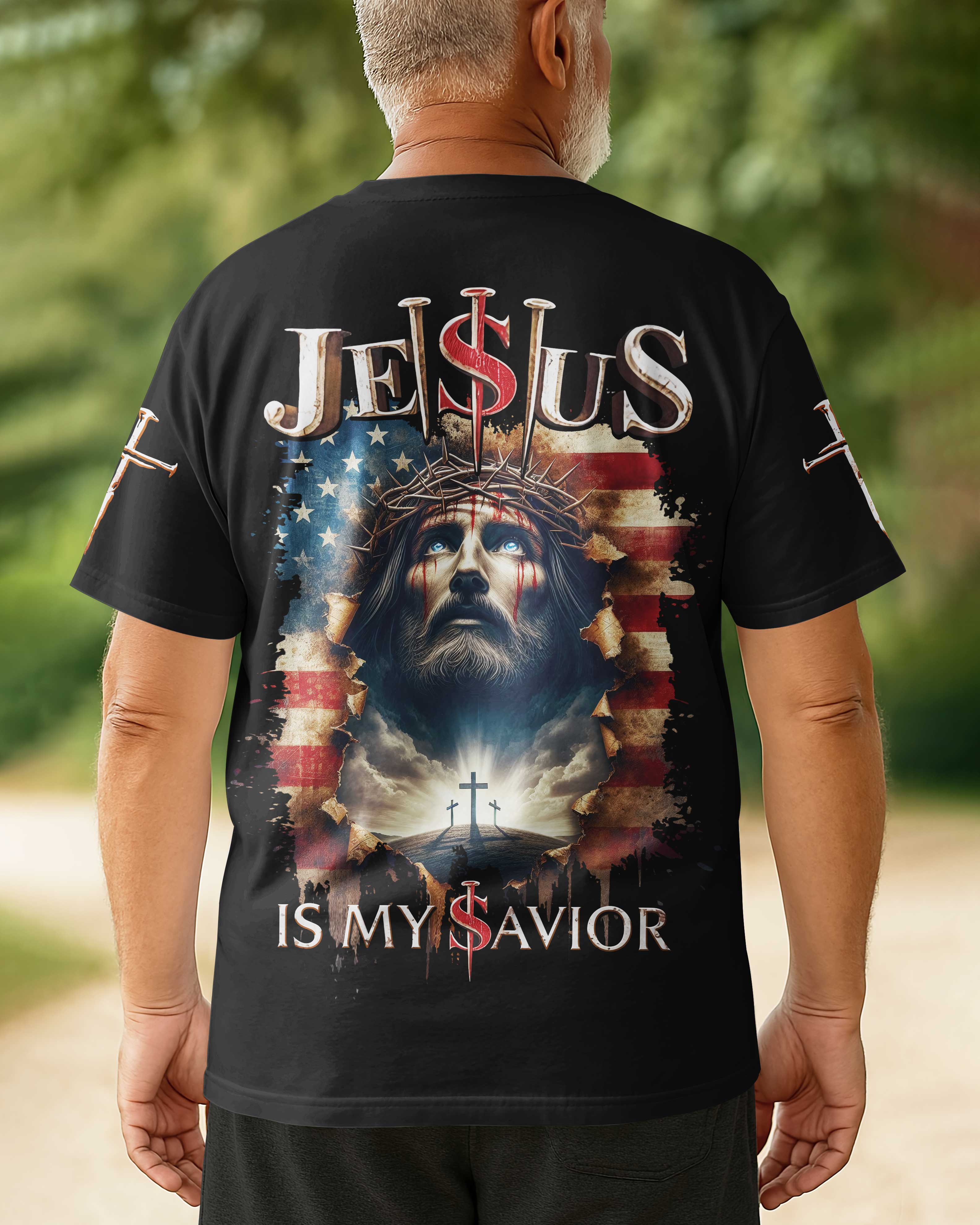 Jesus Is My Savior All Over Print T-Shirt