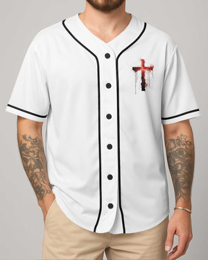 By His Stripes All Over Print Jersey