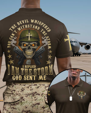 The Devil Whispered You Can't Withstand The Storm Shirt