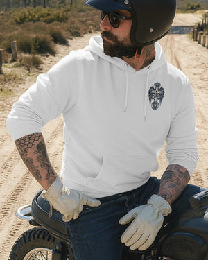 I Am A Simple Man I Like Motorcycles And Believe In Jesus Hoodie