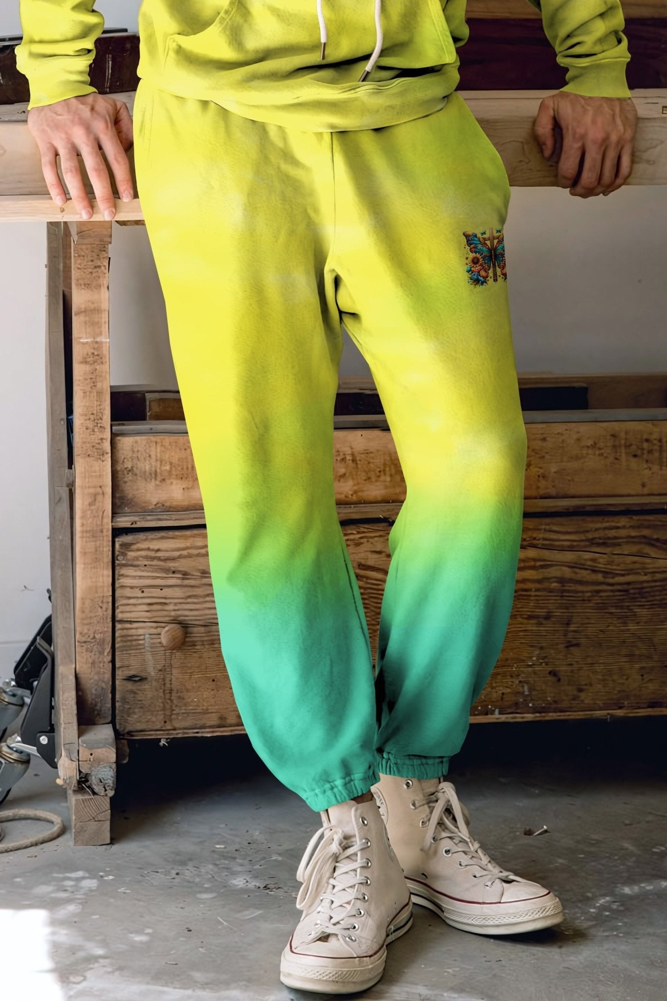 Faith Hope Love All Over Print Jogger Pants