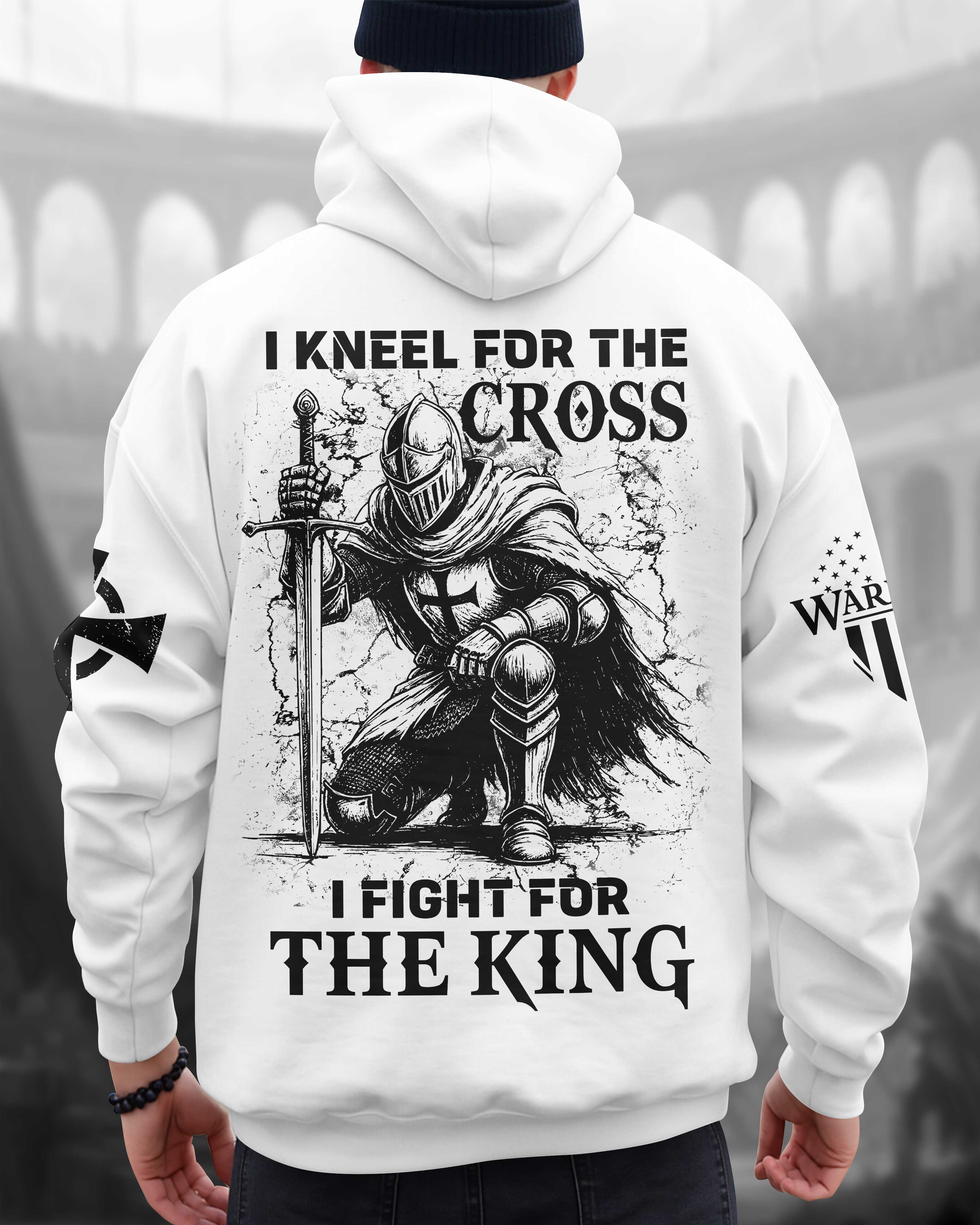 I Kneel For The Cross I Fight For The King Shirt