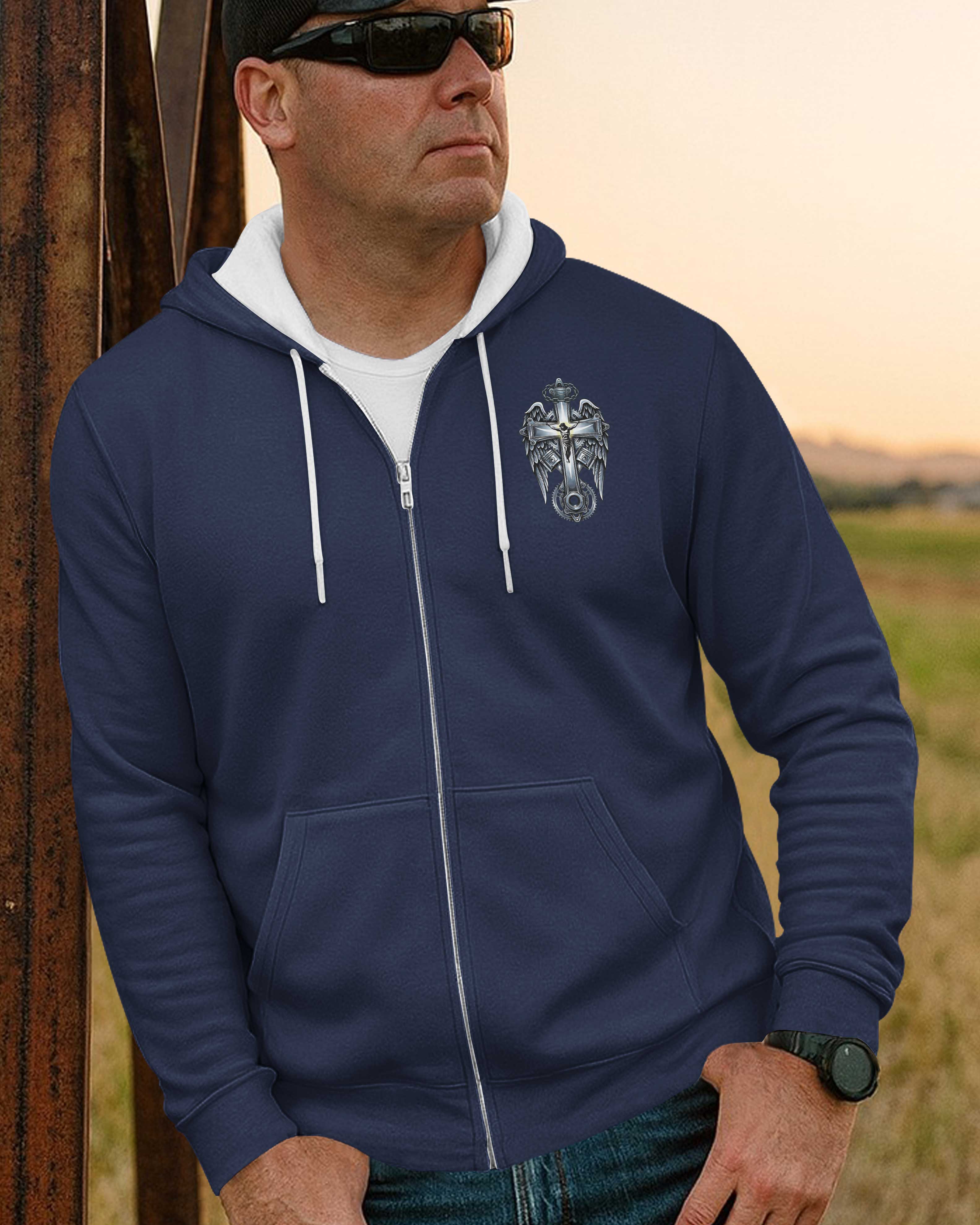 I Am A Simple Man Zip Hoodie