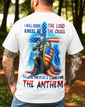 I Will Serve The Lord All Over Print T-Shirt