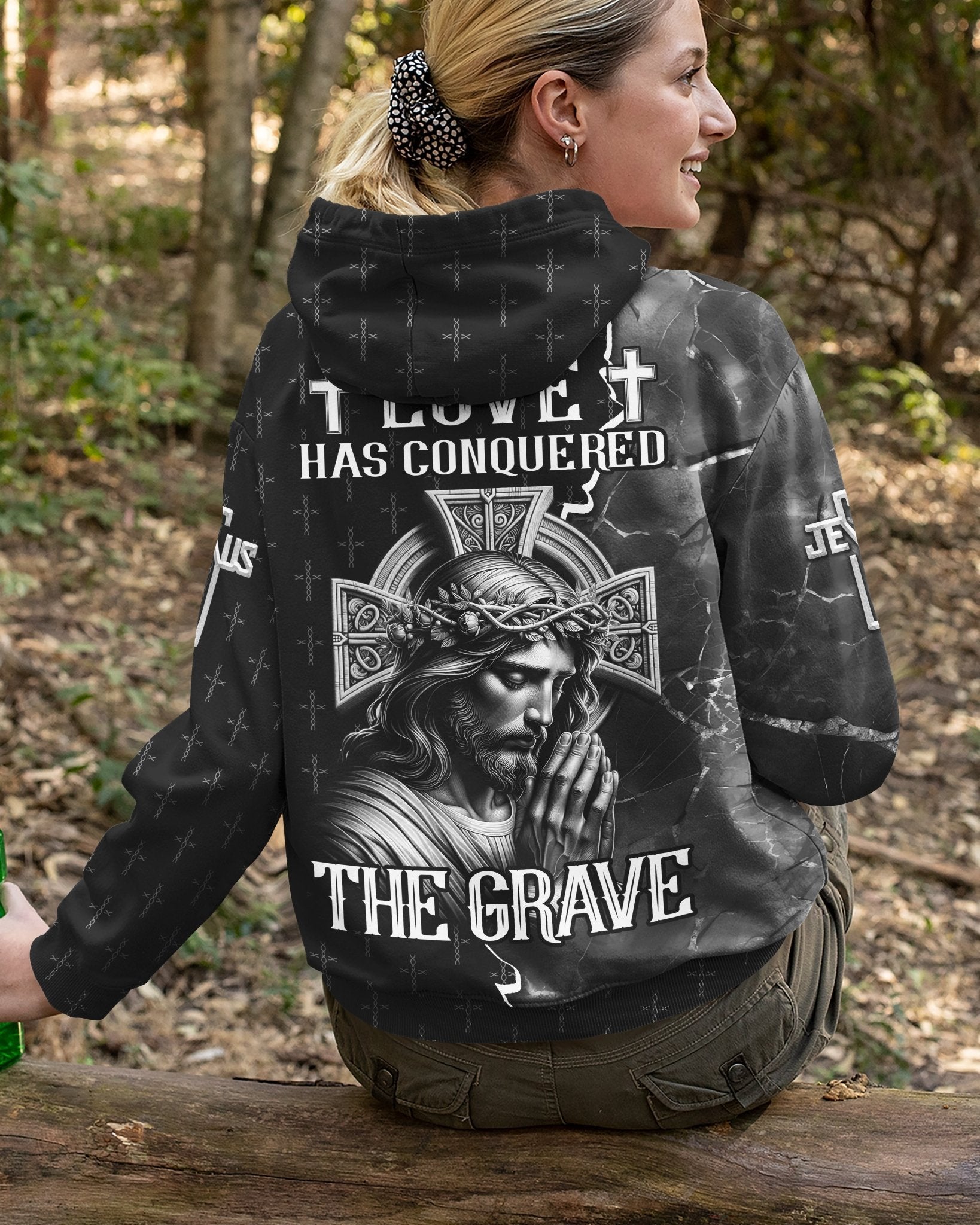 Love Has Conquered The Grave All Over Print Hoodie