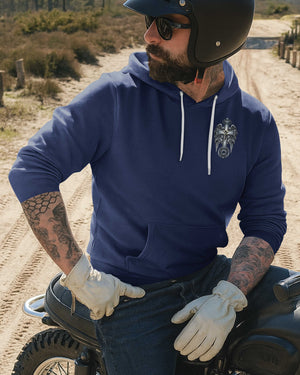 I Am A Simple Man I Like Motorcycles And Believe In Jesus Hoodie