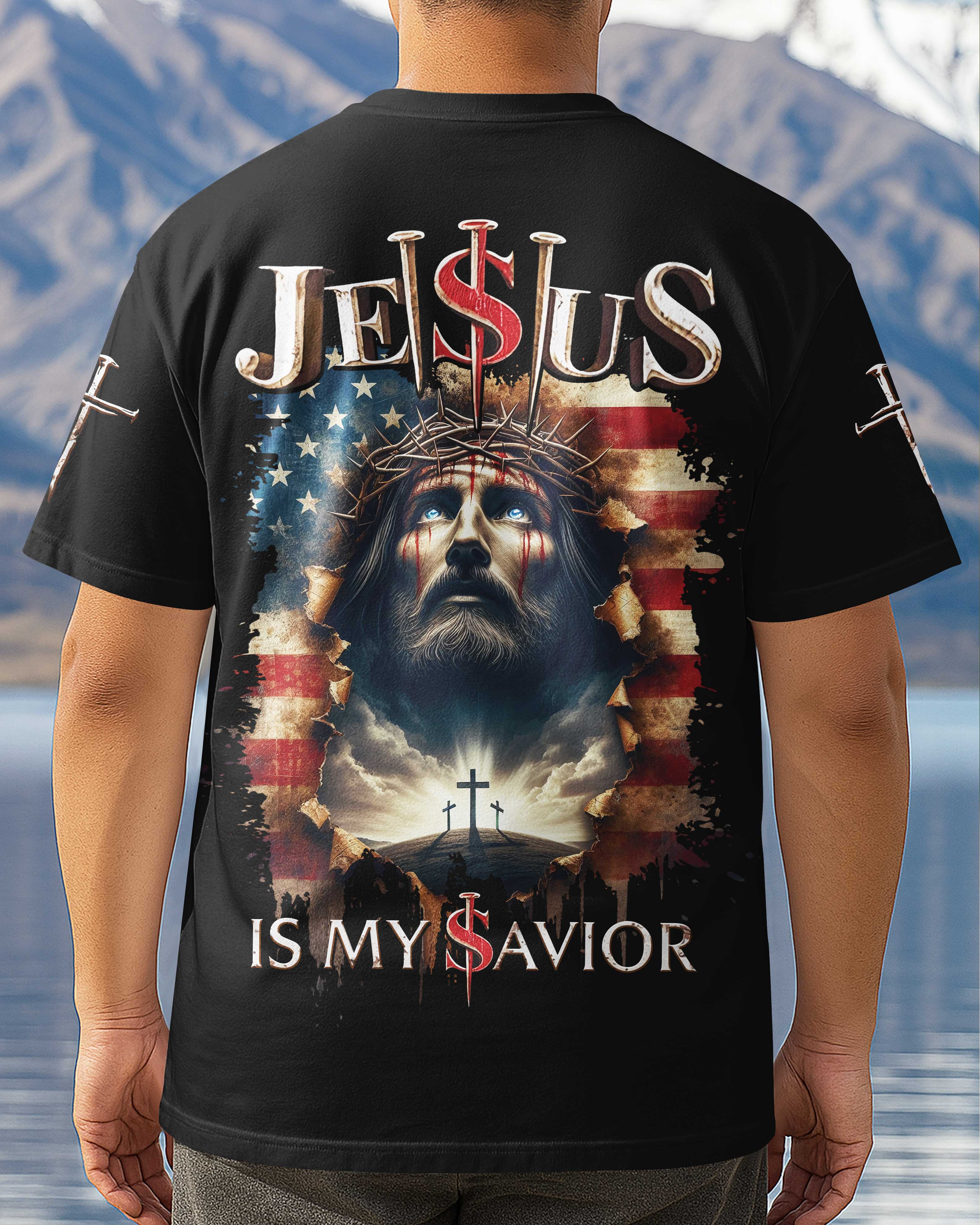 Jesus Is My Savior All Over Print T-Shirt
