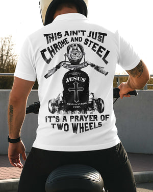 This Ain't Just Chrome And Steel All Over Print Polo