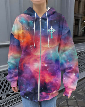 They Will Soar On Wings Like Eagles All Over Print Zip Hoodie