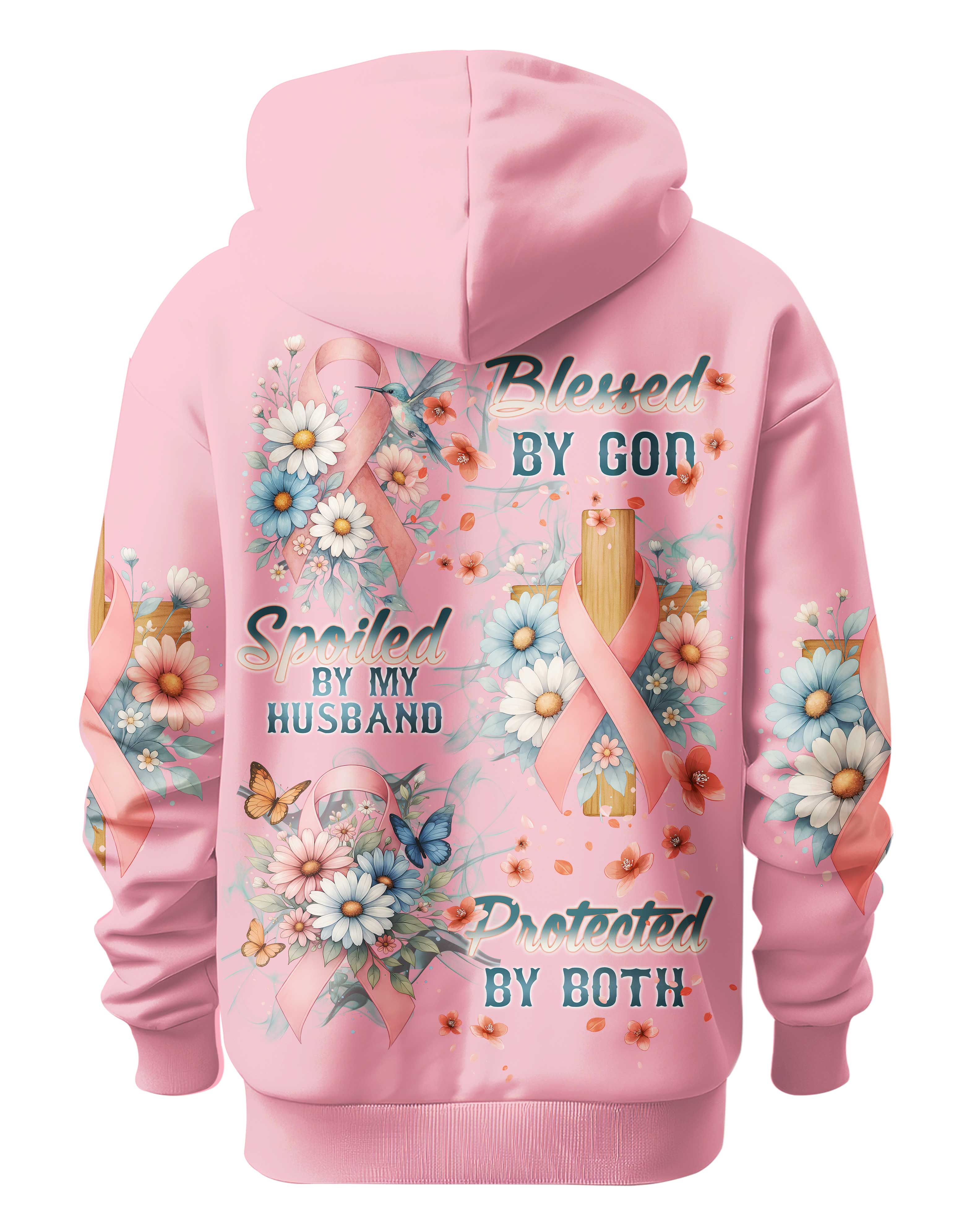 Blessed By God Spoiled By My Husband Protected By Both Shirts