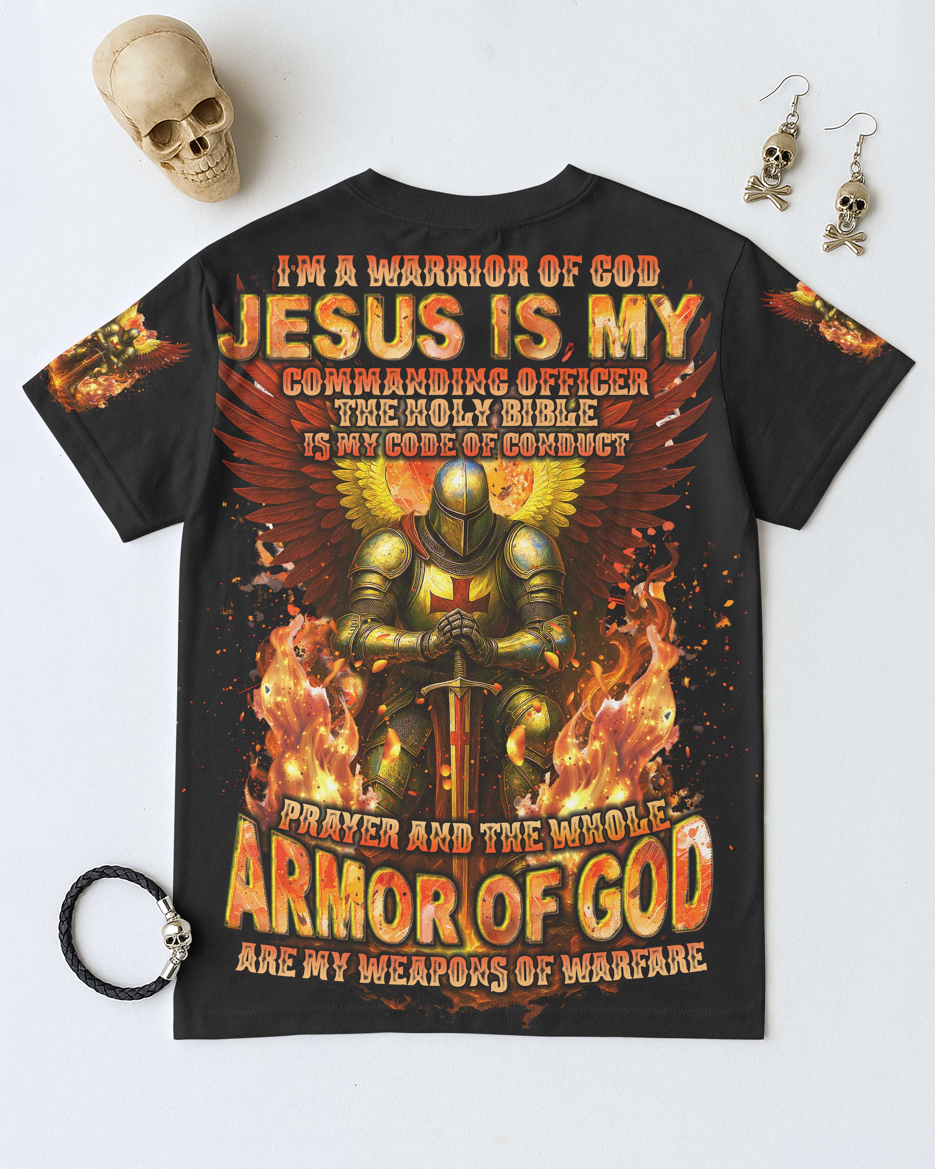 I Am A Warrior Of God All Over Print T-Shirt