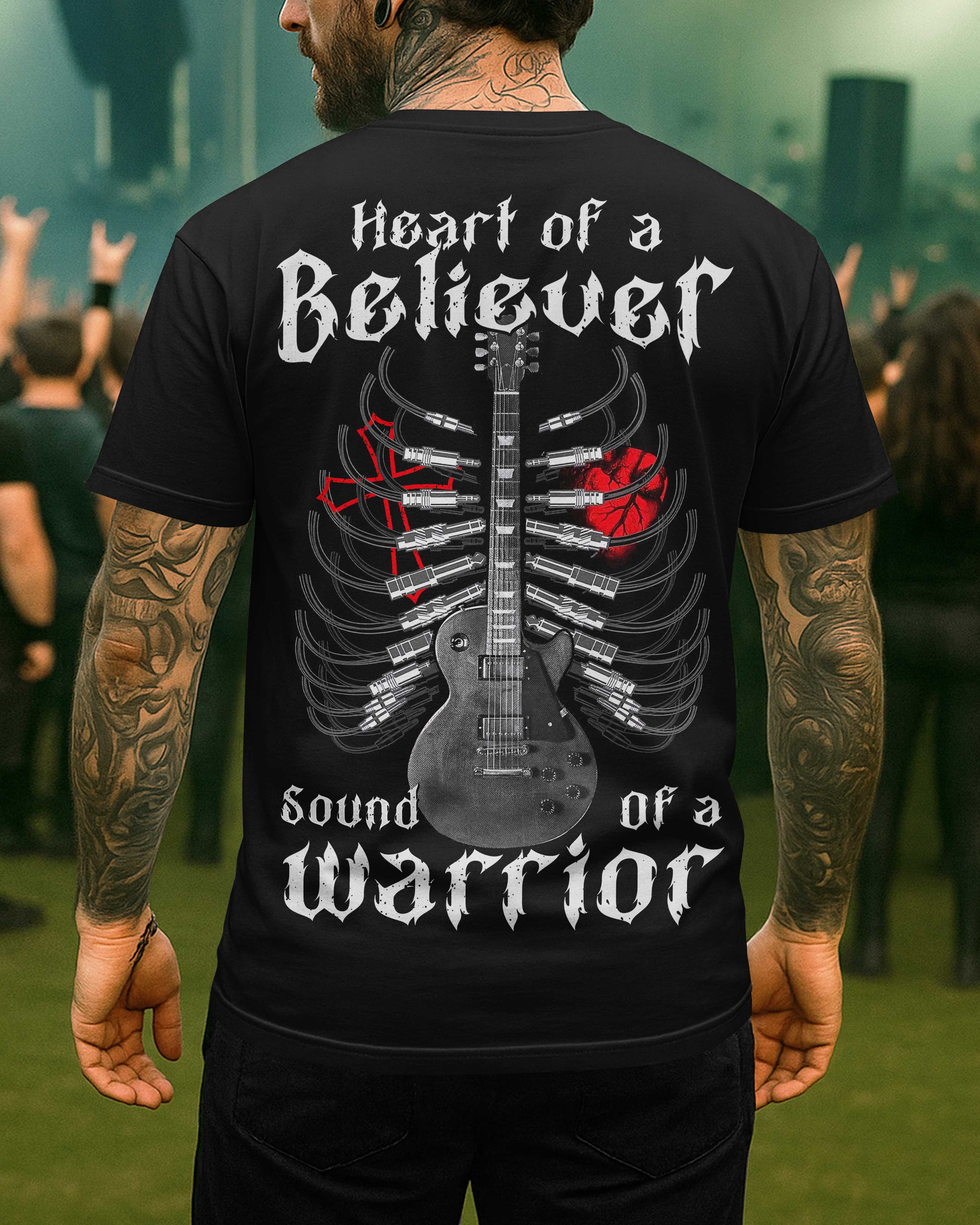 Heart Of A Believer Sound Of A Warrior Shirt
