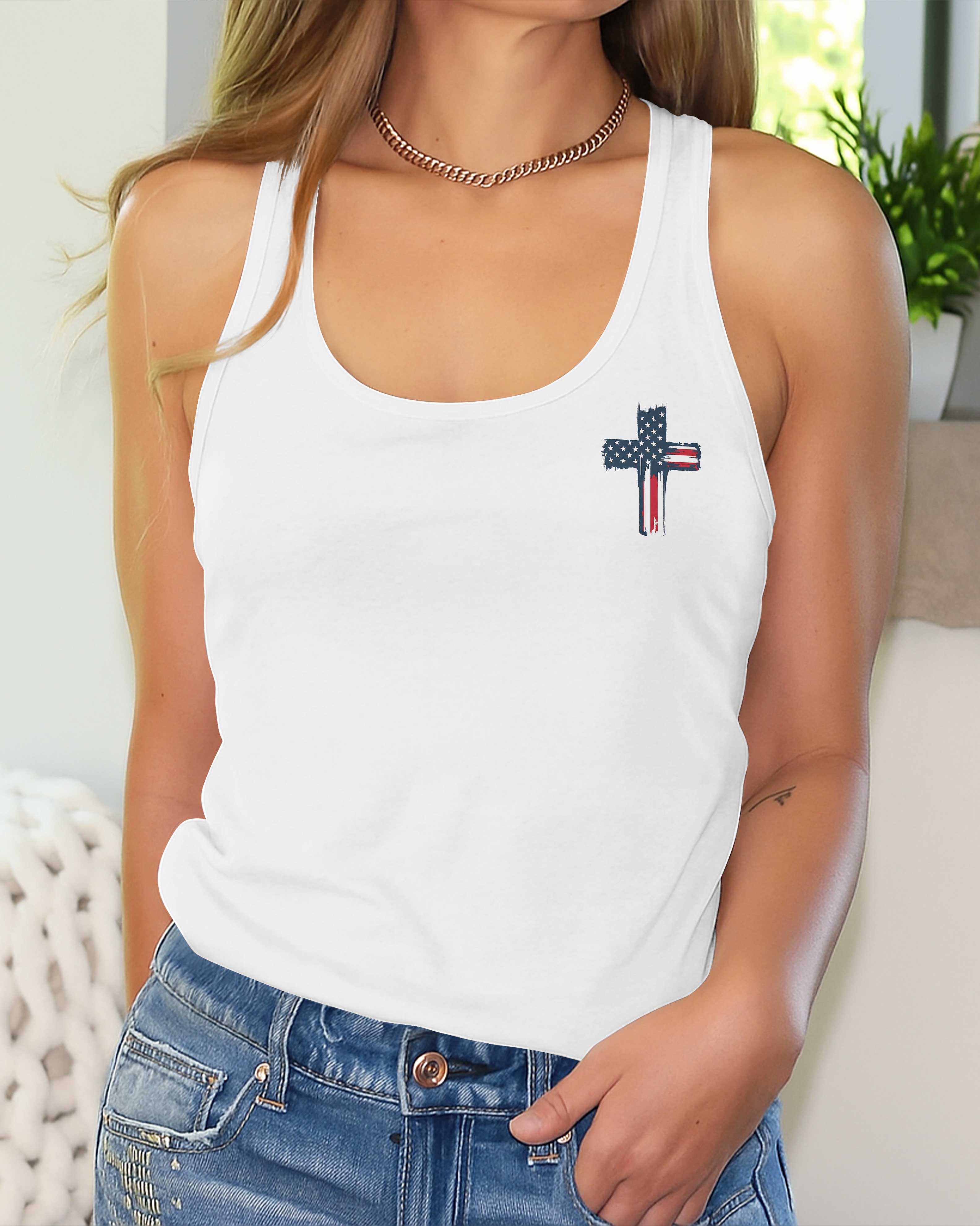 Stand For The Flag All Over Print Summer Tank Top
