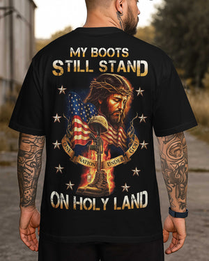My Boots Still Stand All Over Print T-Shirt