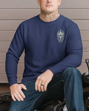 I Am A Simple Man I Like Motorcycles And Believe In Jesus Sweater