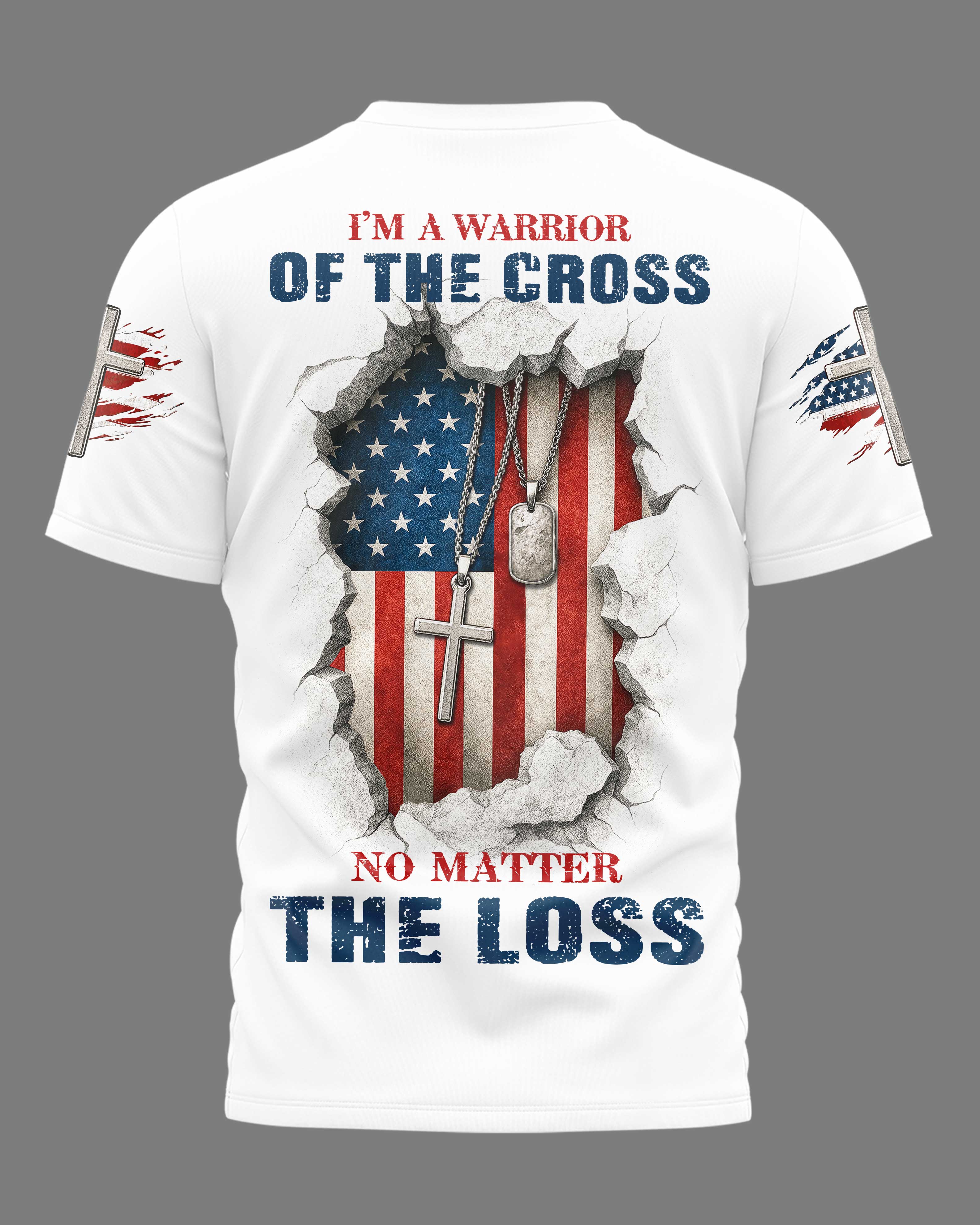 I'm A Warrior All Over Print T-Shirt