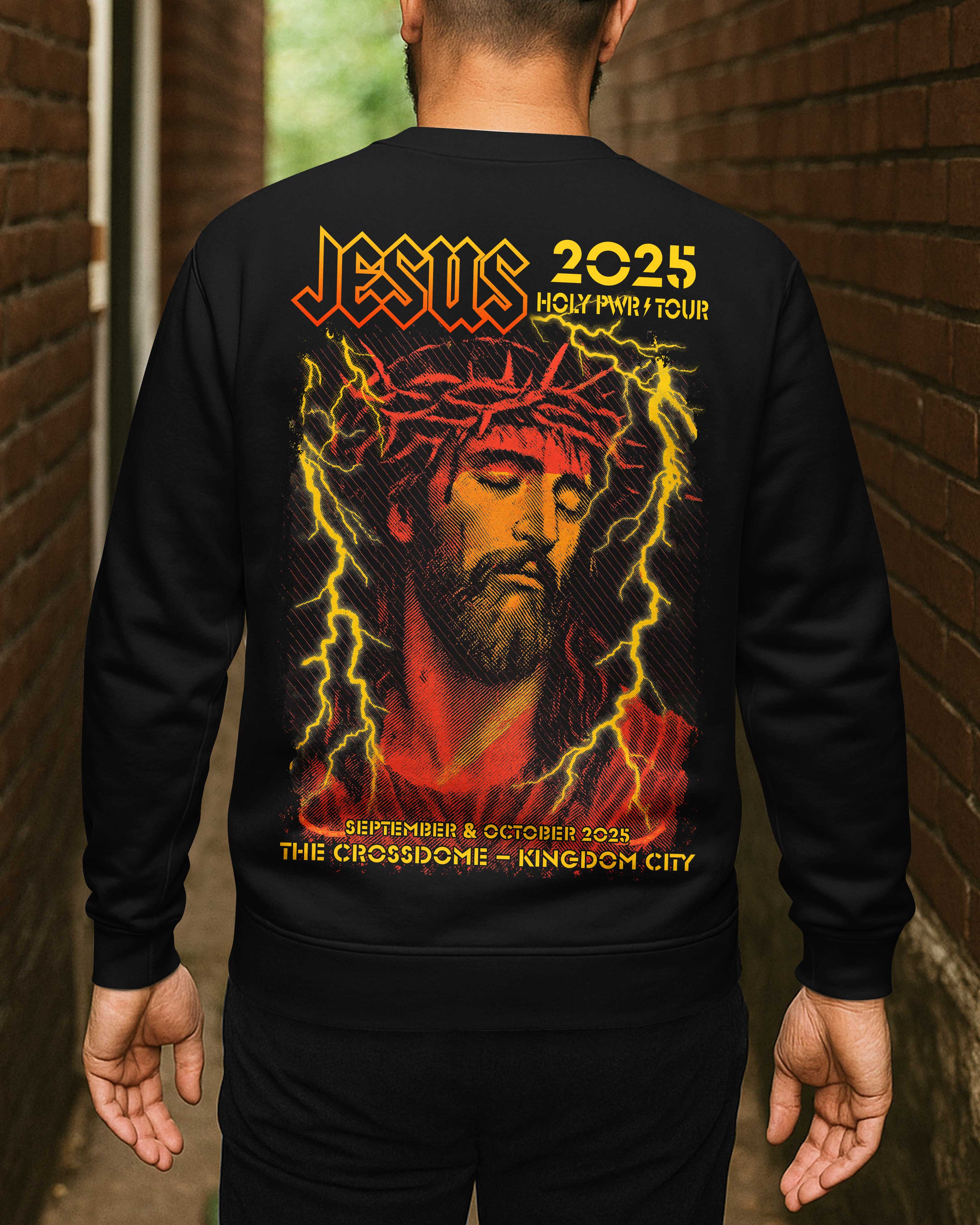 Jesus Holy Pwr Tour The Crossdome Kingdom City Shirt