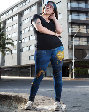 Faith Hope Love & Salvation All Over Print Leggings