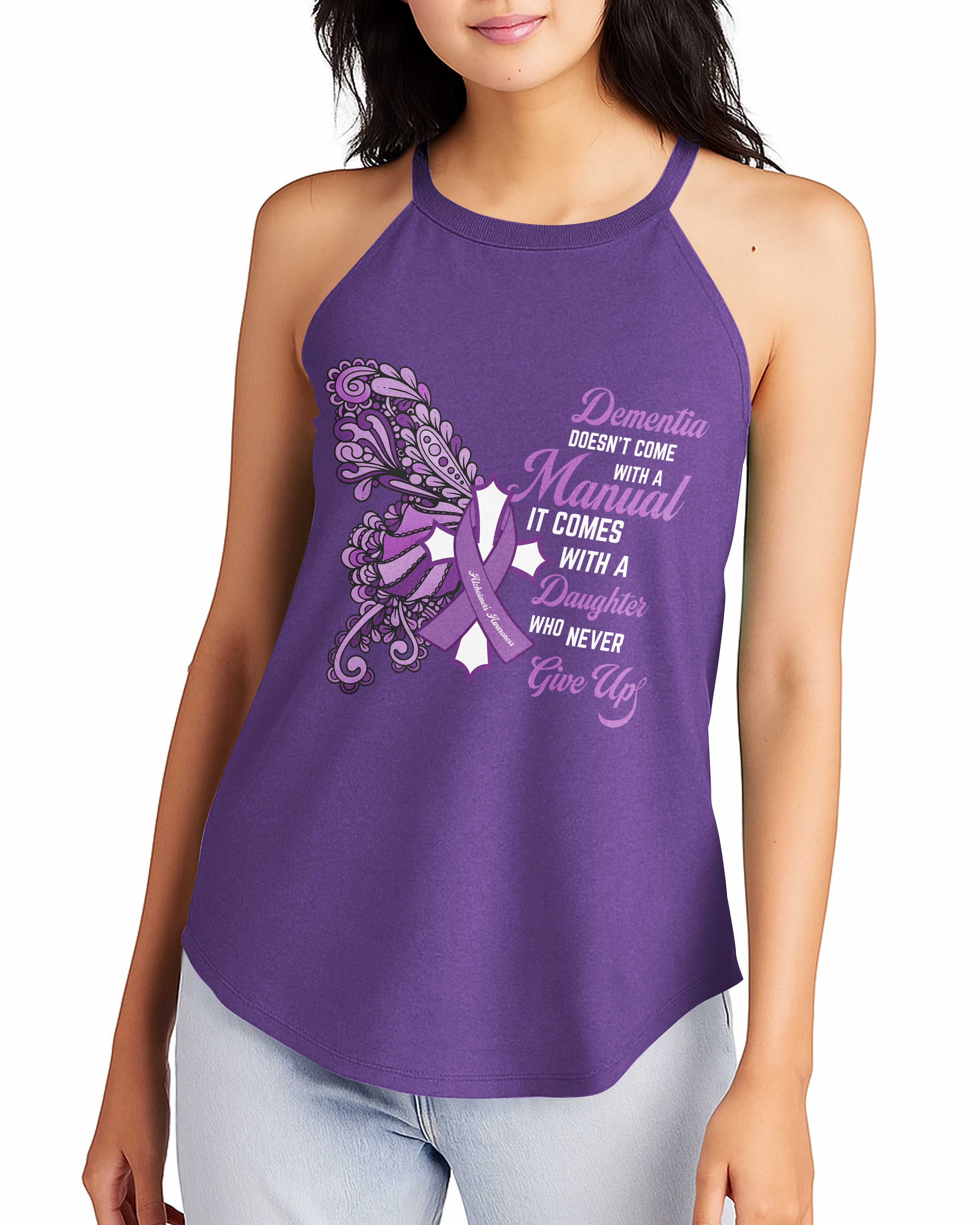 Dementia Doesn't Come With A Manual Rocker Tank Top