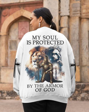 My Soul Is Protected By The Armor Of God All Over Print Sweater
