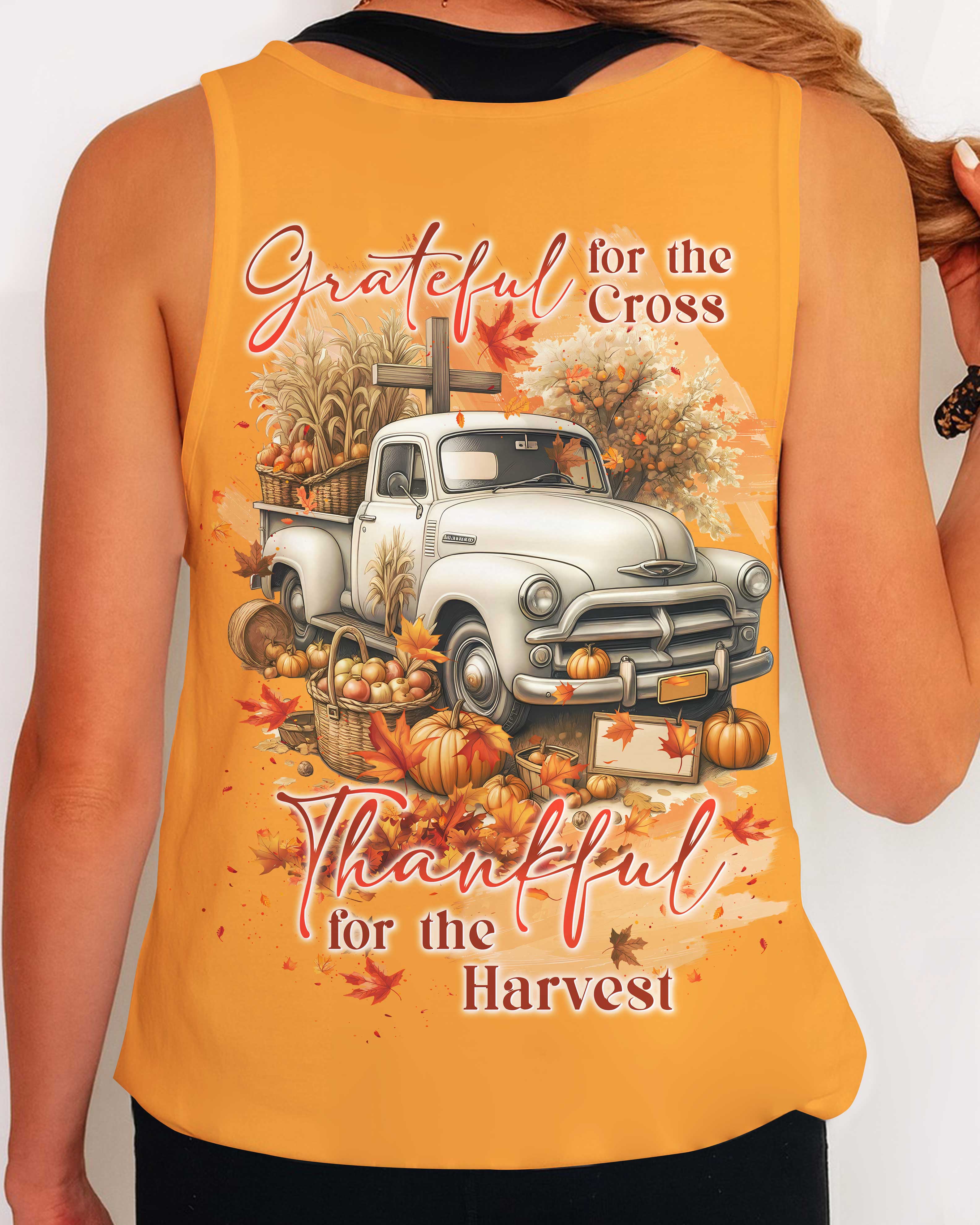 Grateful For The Cross Thankful For The Harvest Shirt