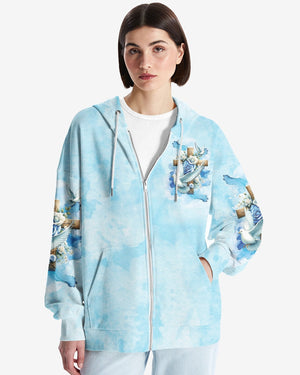 Lord Stood With Me And Gave Me Strength All Over Print Zip Hoodie