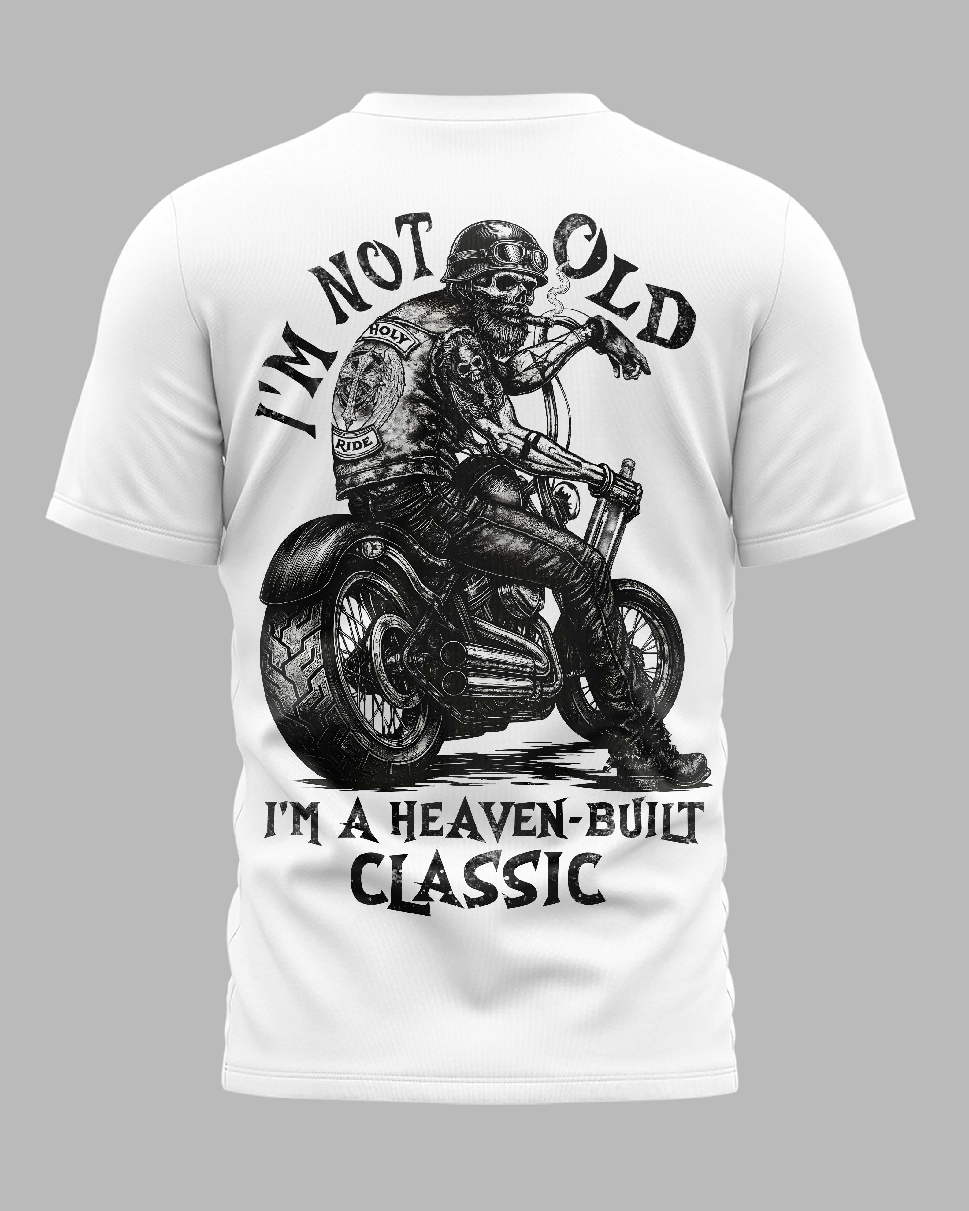 I'm Not Old I'm A Heaven-Built Classic All Over Print T-Shirt