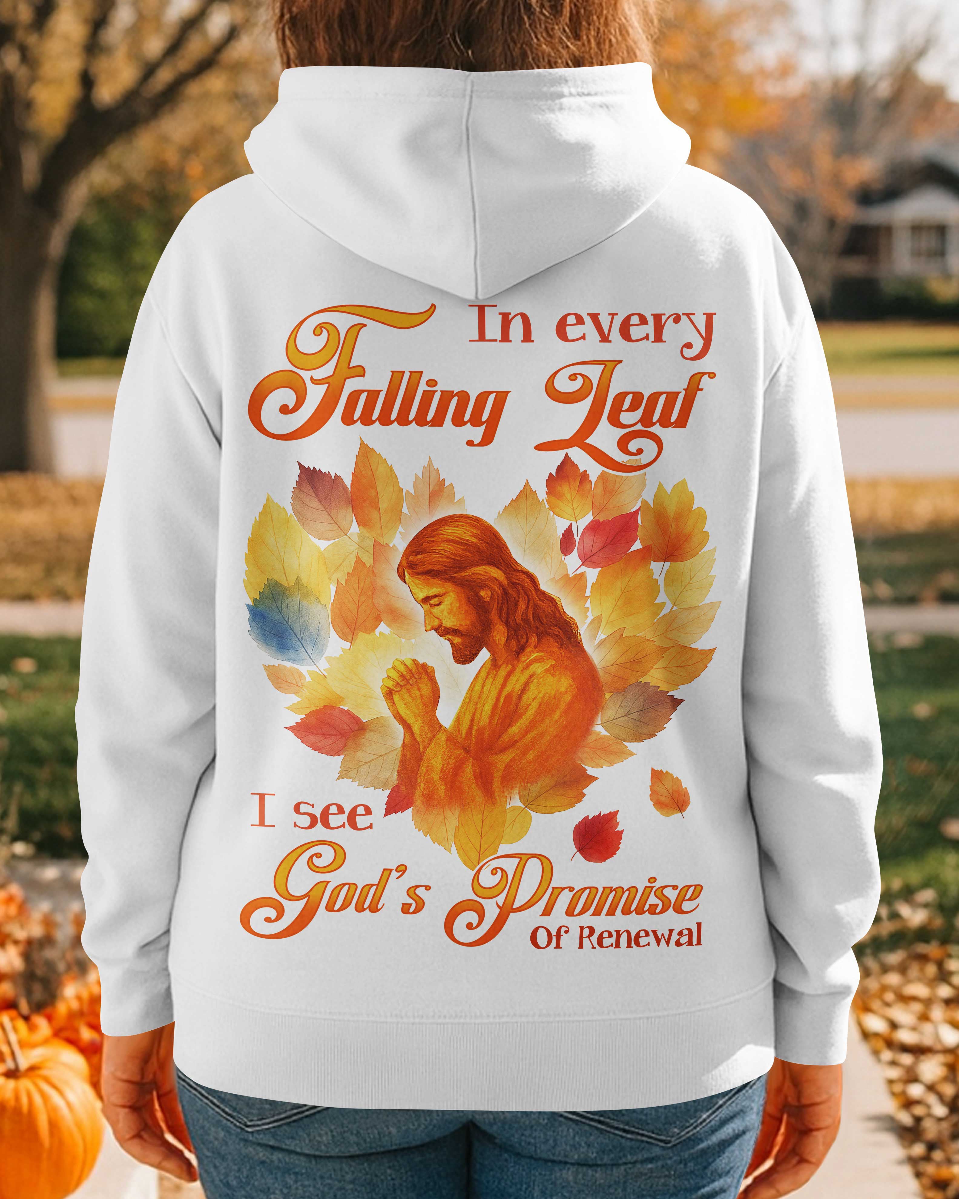 In Every Falling Leaf Hoodie