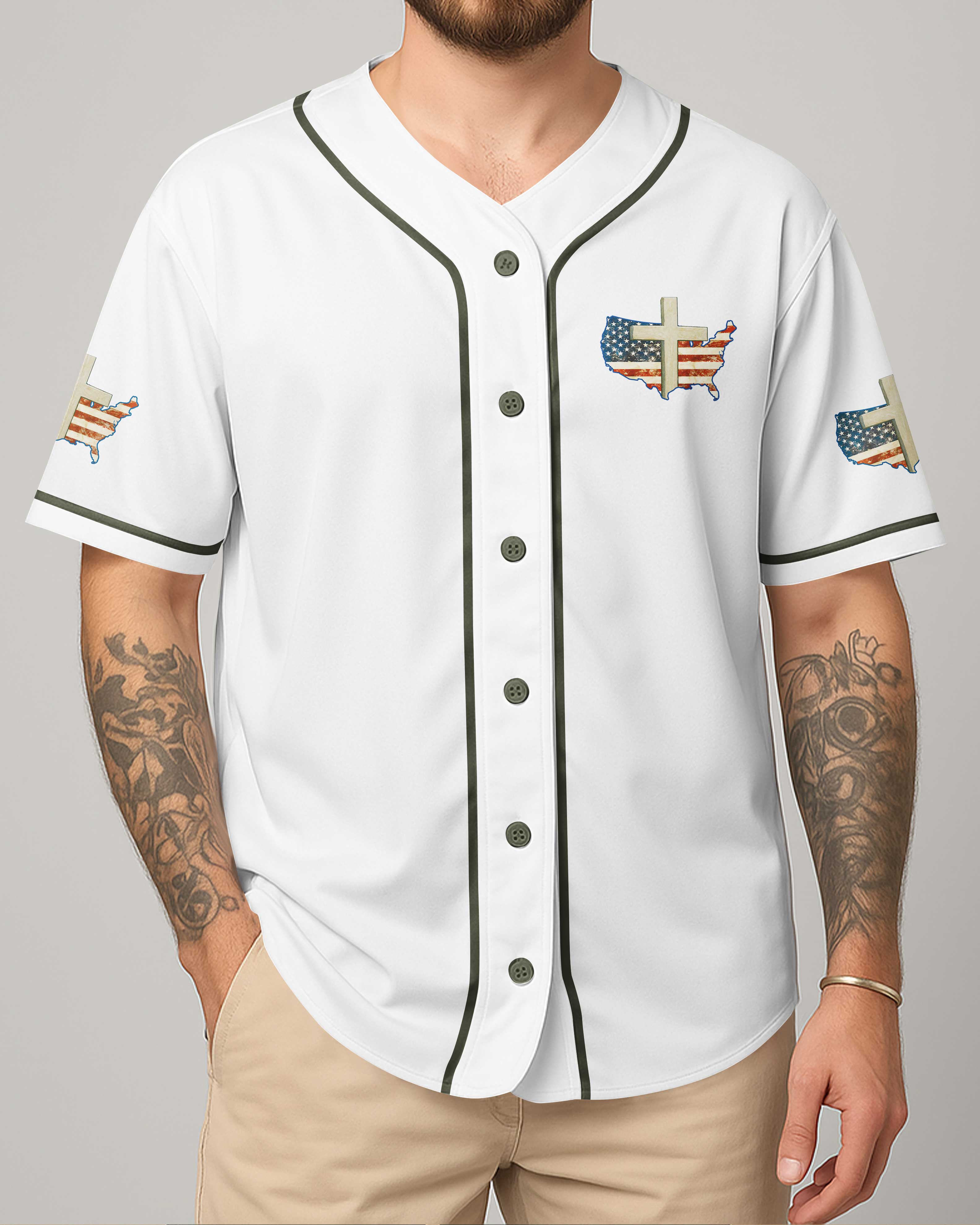 Grateful For Freedom All Over Print Jersey