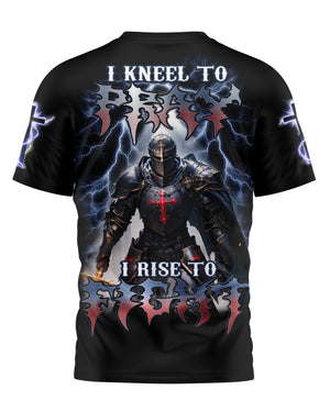 I Kneel To Pray I Rise To Fight Shirt