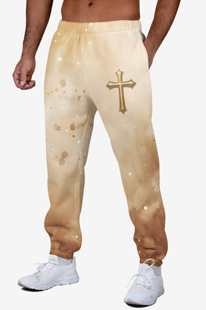 Behold The Lion Of The Tribe Of Judah Has Triumphed All Over Print Jogger Pants