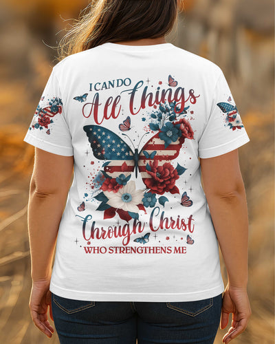 I Can Do All Things Through Christ All Over Print T-Shirt