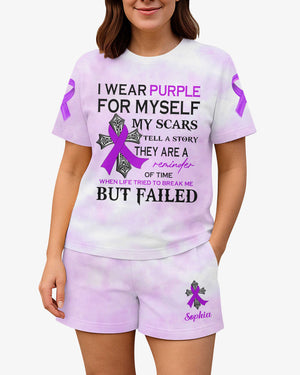I Wear Purple For Myself Women Set