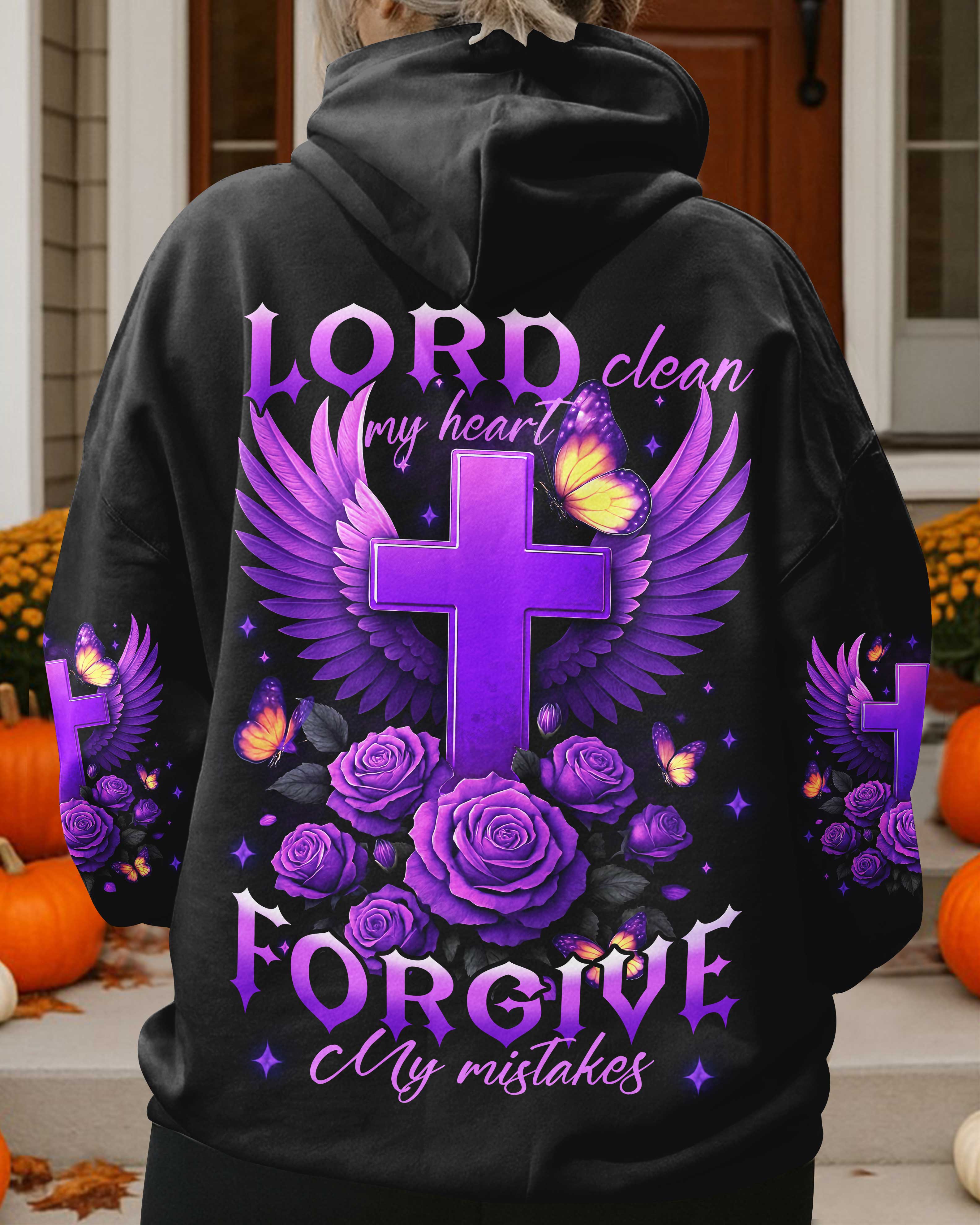 Lord Clean My Heart Forgive My Mistakes Shirts