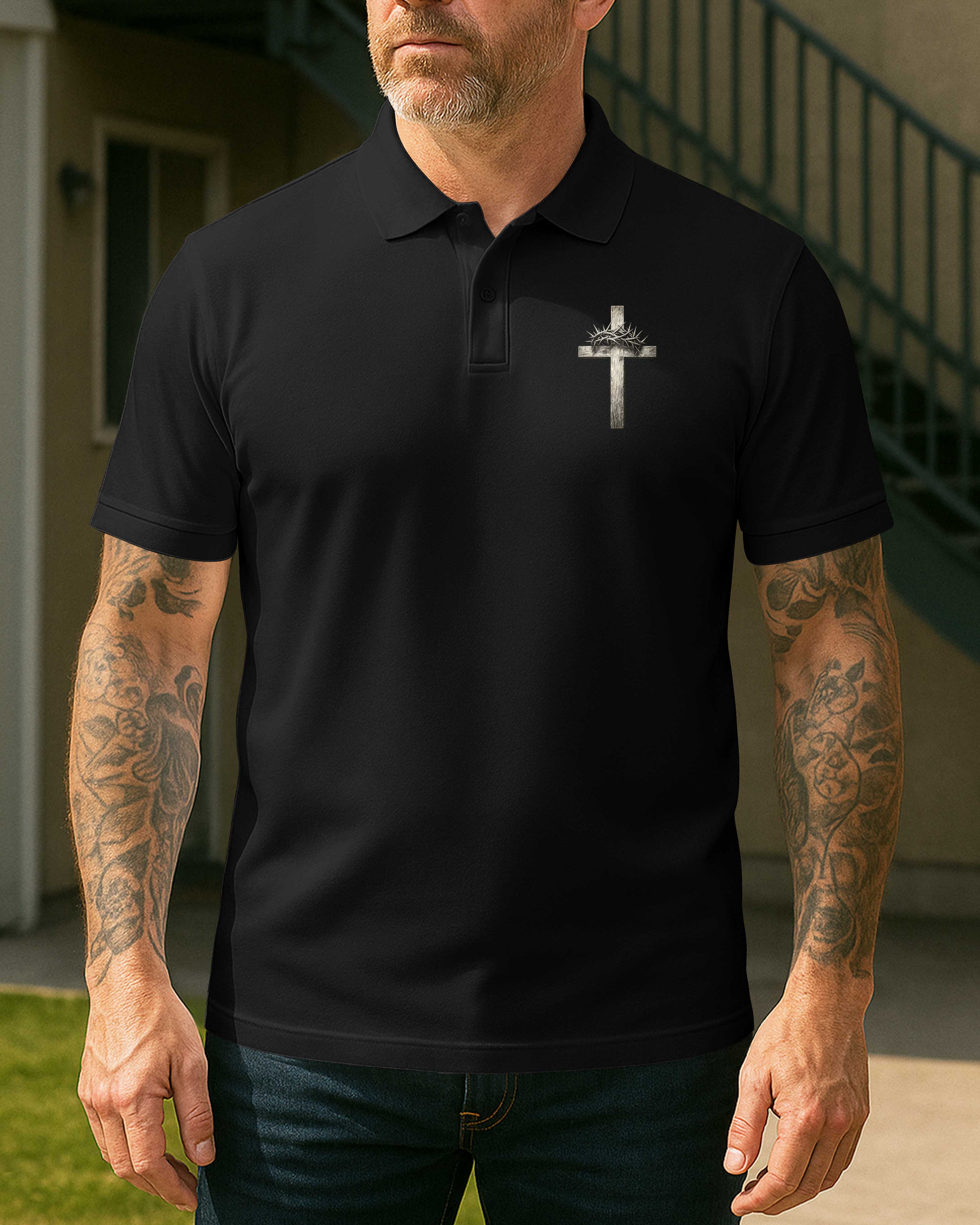 I Only Kneel For One Man And He Died On The Cross Shirt