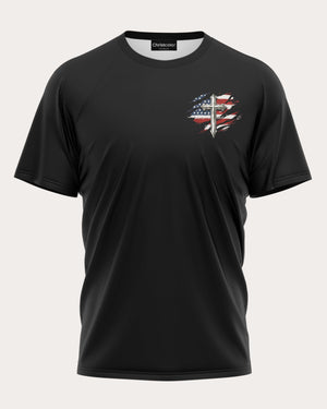 American By Birth Christian By The Grace Of God T-Shirt