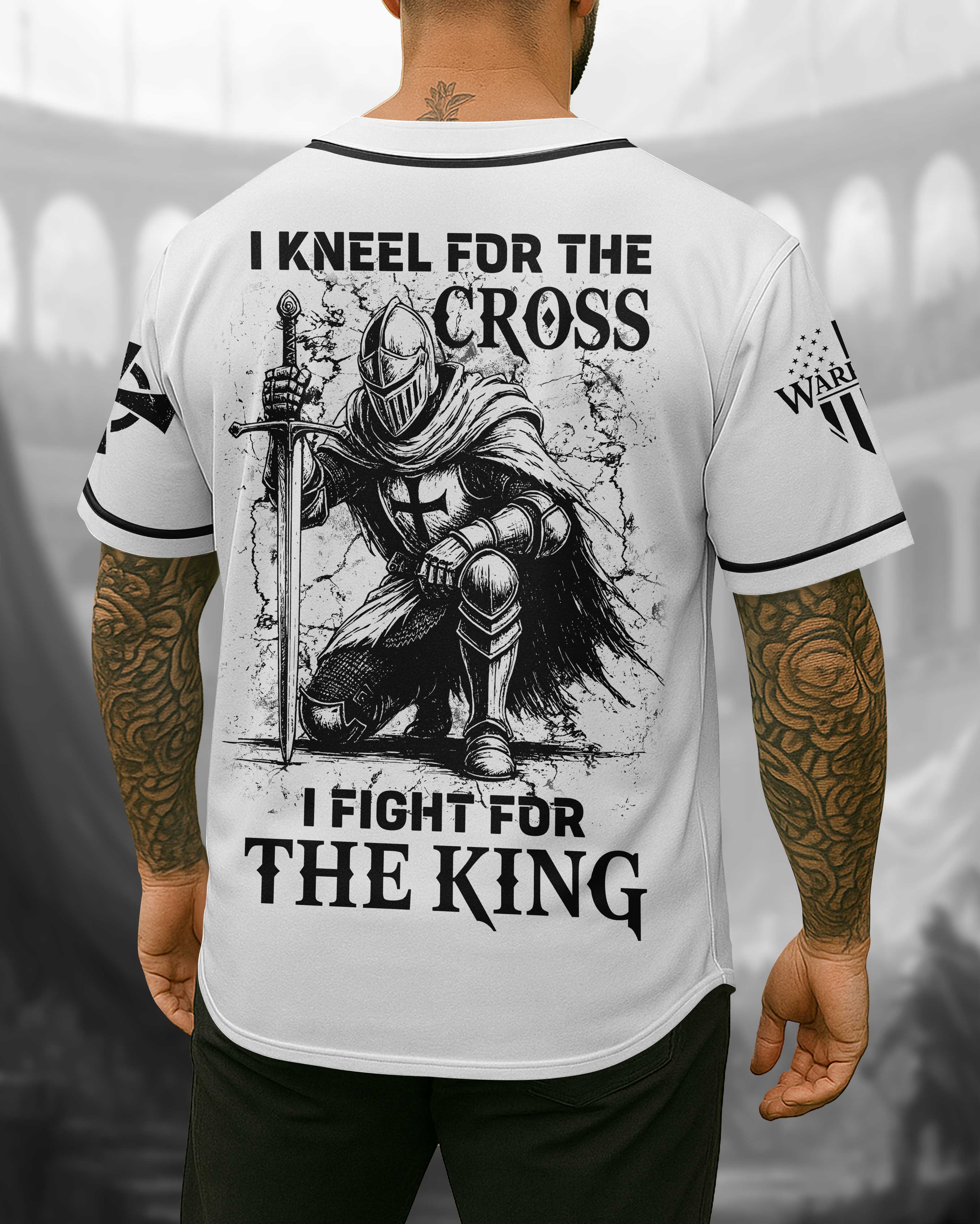 I Kneel For The Cross I Fight For The King Shirt